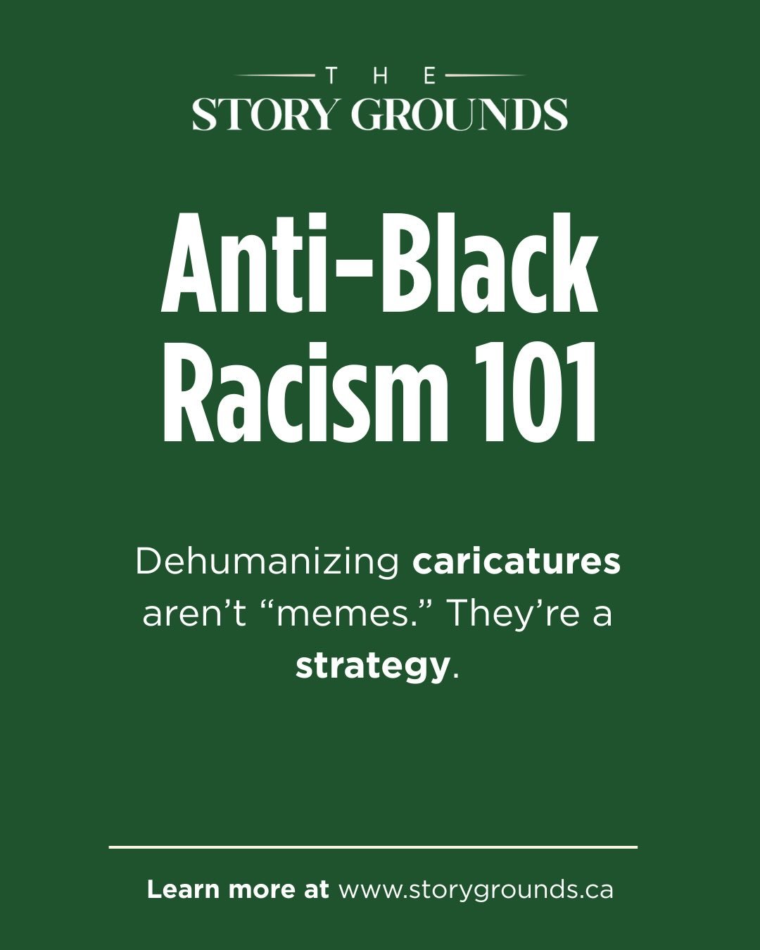 Anti-Black caricatures were built as propaganda&mdash;designed to make Black people seem less human and to make racism feel normal. That history didn&rsquo;t disappear; it evolves and reappears in &ldquo;jokes, &ldquo;memes,&rdquo; and &ldquo;satire.