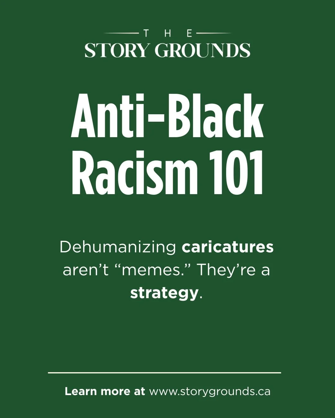 Anti-Black caricatures were built as propaganda&mdash;designed to make Black people seem less human and to make racism feel normal. That history didn&rsquo;t disappear; it evolves and reappears in &ldquo;jokes, &ldquo;memes,&rdquo; and &ldquo;satire.