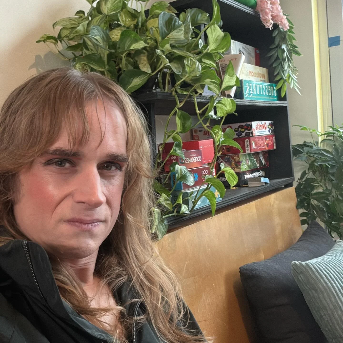 coffee before i test my ankle on skates! wish me luck!