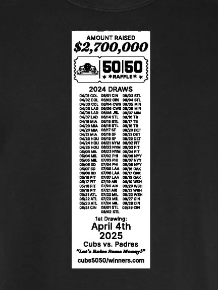 CUBS 50/50