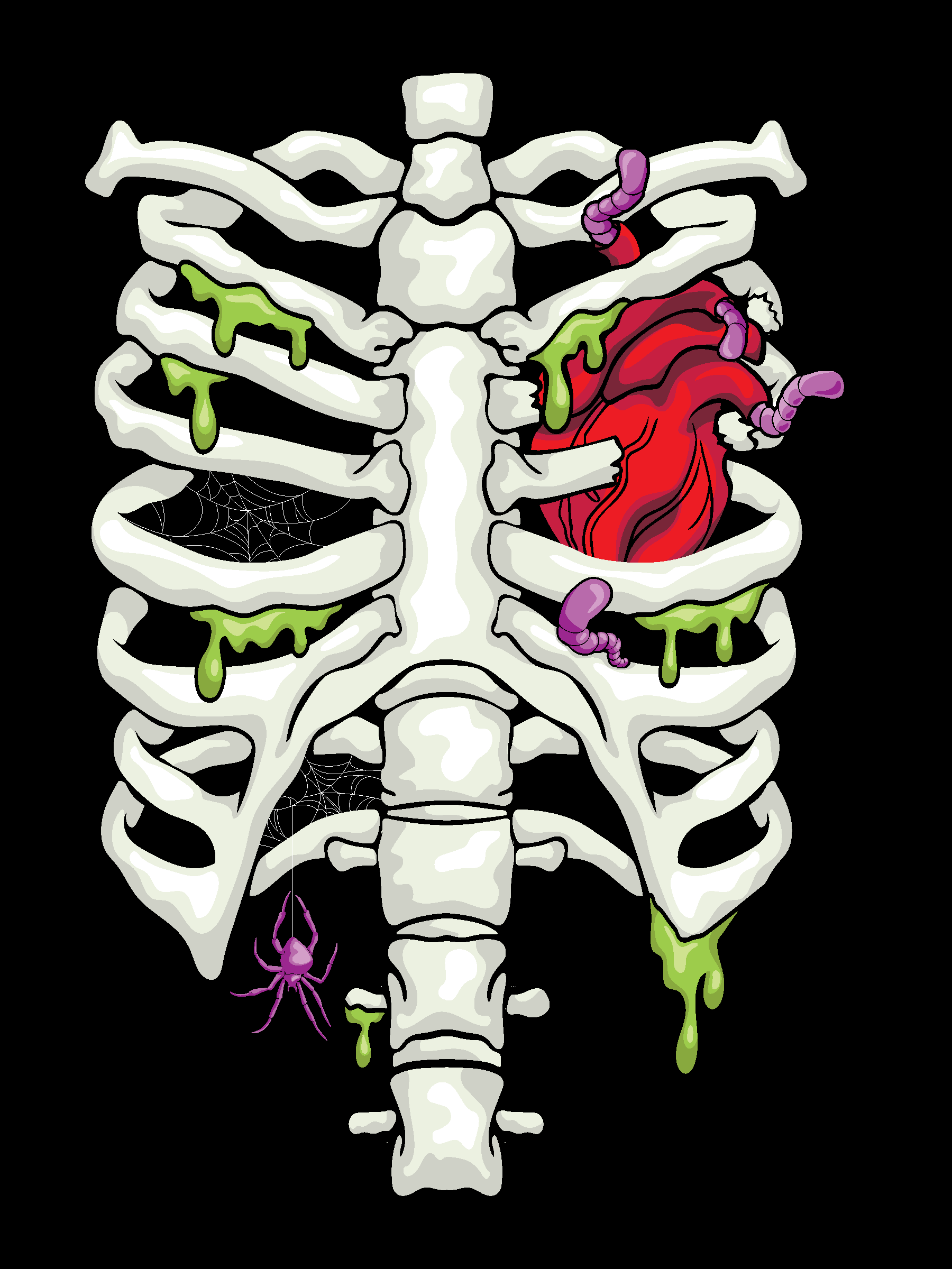 HALLOWEEN RIBCAGE