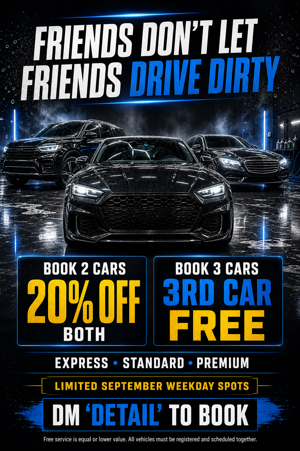 Detailing Sale Event
