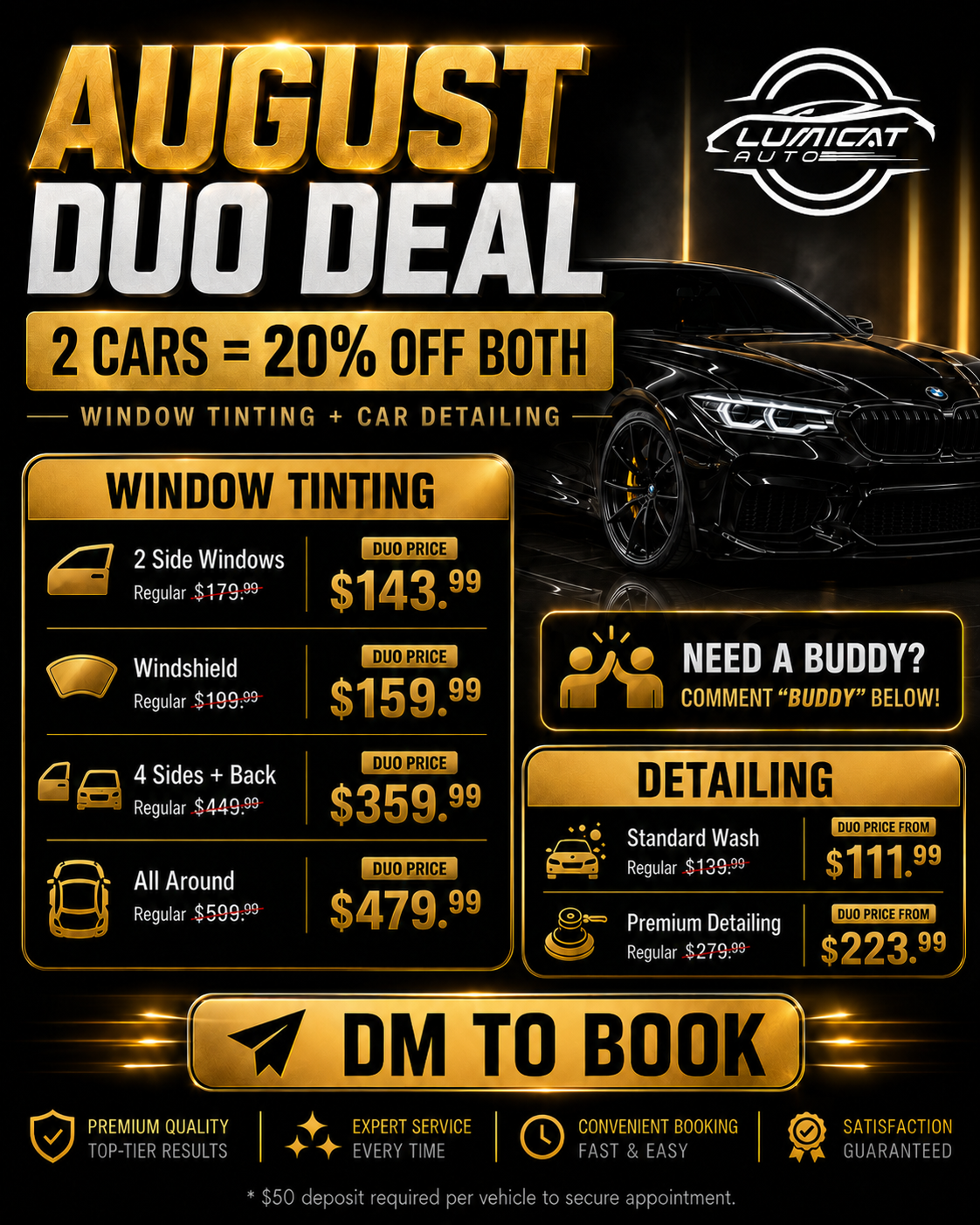August Duo Deals