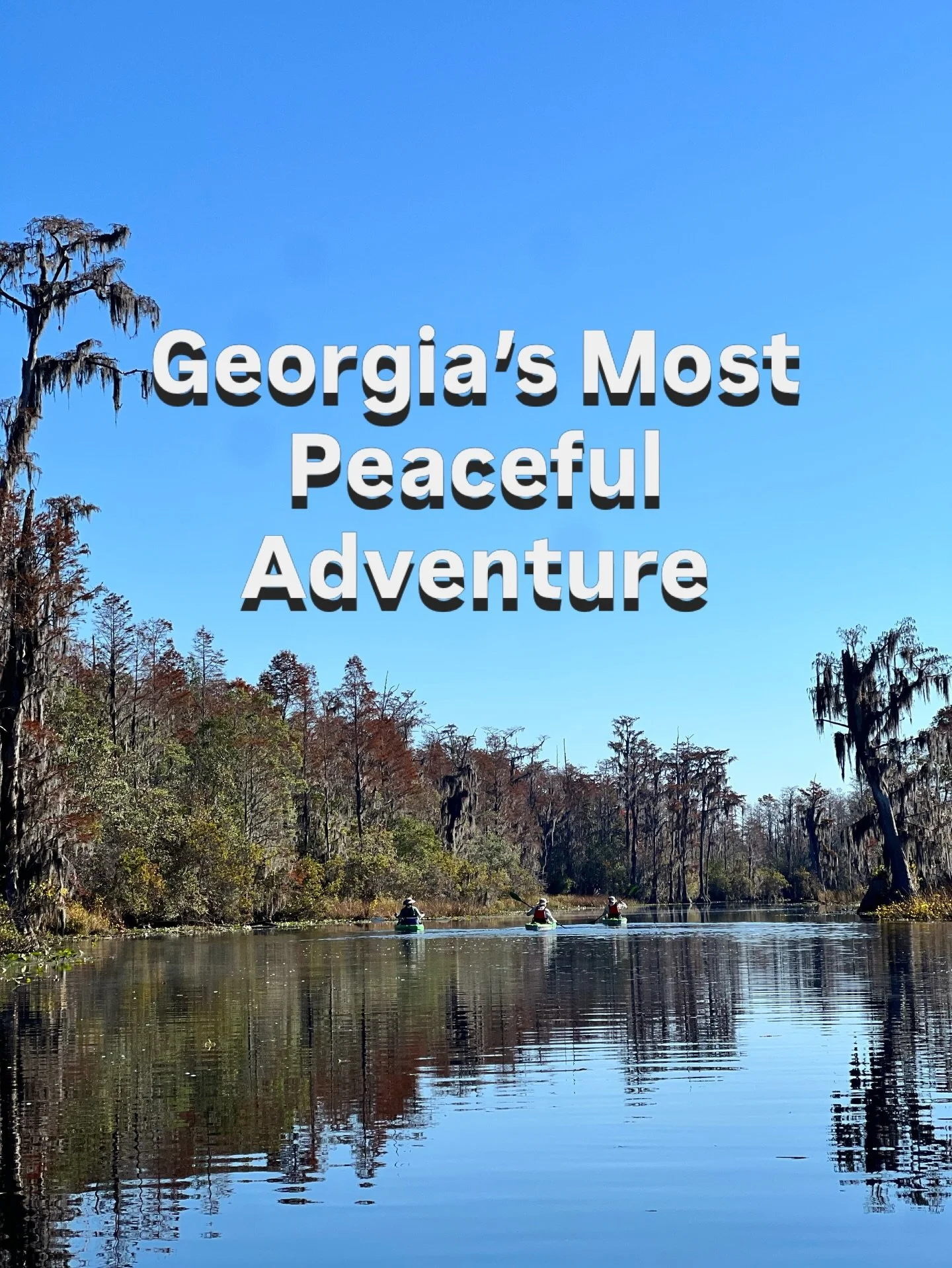 There&rsquo;s a season in life where you stop rushing&hellip;
and start choosing experiences that actually mean something.

The Okefenokee isn&rsquo;t loud.
It isn&rsquo;t crowded.
It isn&rsquo;t a checklist stop.

It&rsquo;s slow water.
Cypress refl
