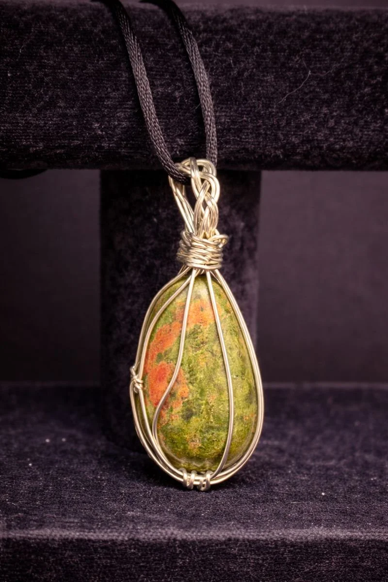 Unakite Pendant