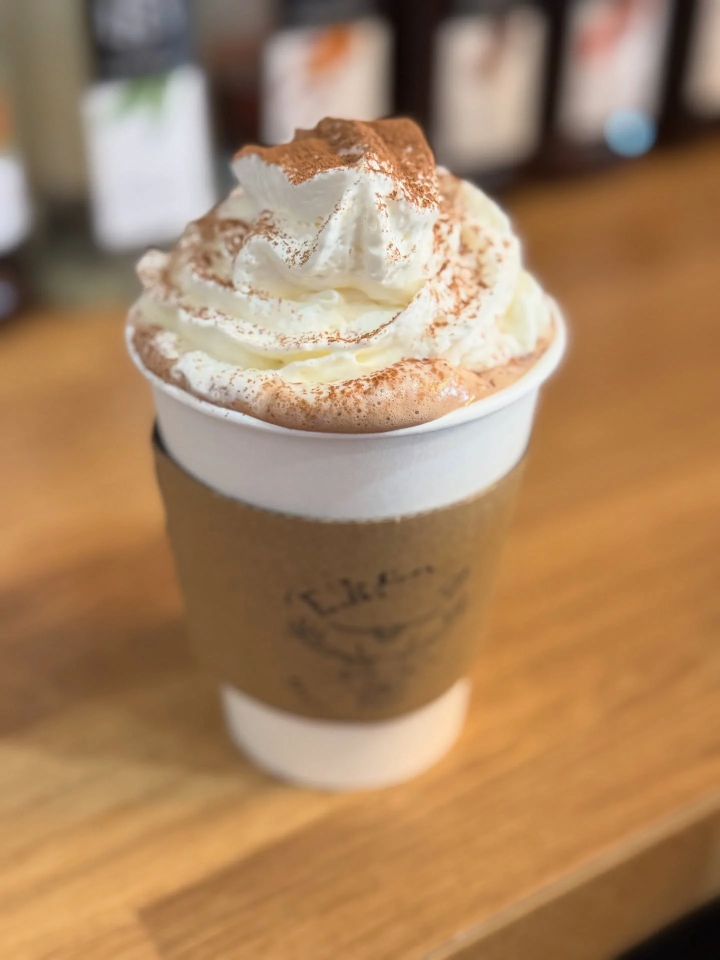It&rsquo;s amazing how whipped cream can level up a hot chocolate so beautifully.