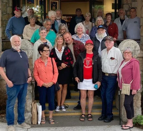 Recently we welcomed a Ford V8 car club to the museum for a group tour. They enjoyed exploring the museum every bit as much as much as we loved seeing their beautiful vintage cars in the parking lot! Your group or organization may request a tour thro