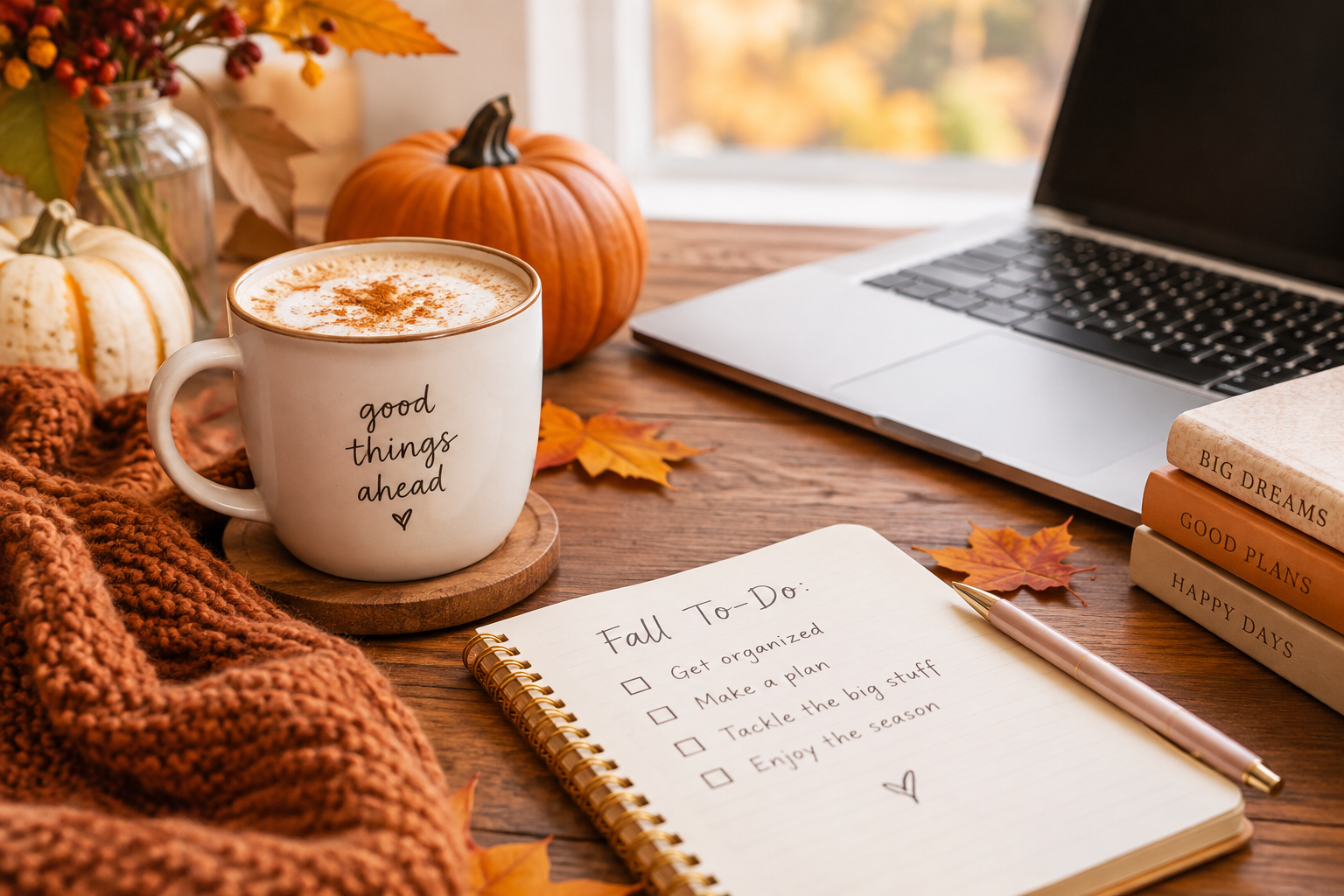 Fall Into Productivity: 7 Ways to Get Your Business Organized 🍂