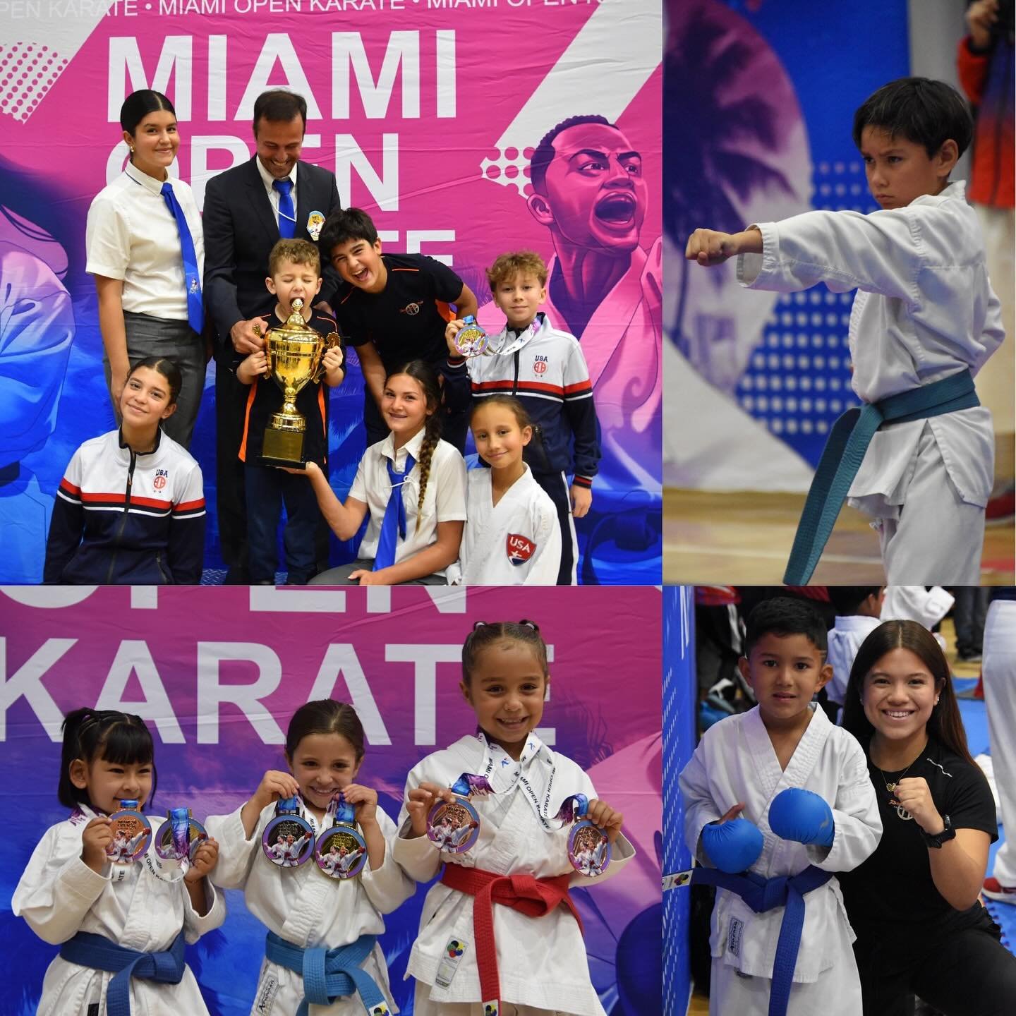 MIAMI OPEN 2025 

What an incredible weekend for Florida Karate Clubs. We brought 63 fierce competitors of all levels &amp; earned a total of 82 medals!!

🥇x 23 gold
🥈x 21 silver
🥉x 38 bronze

We&rsquo;re so proud of every athlete who stepped onto