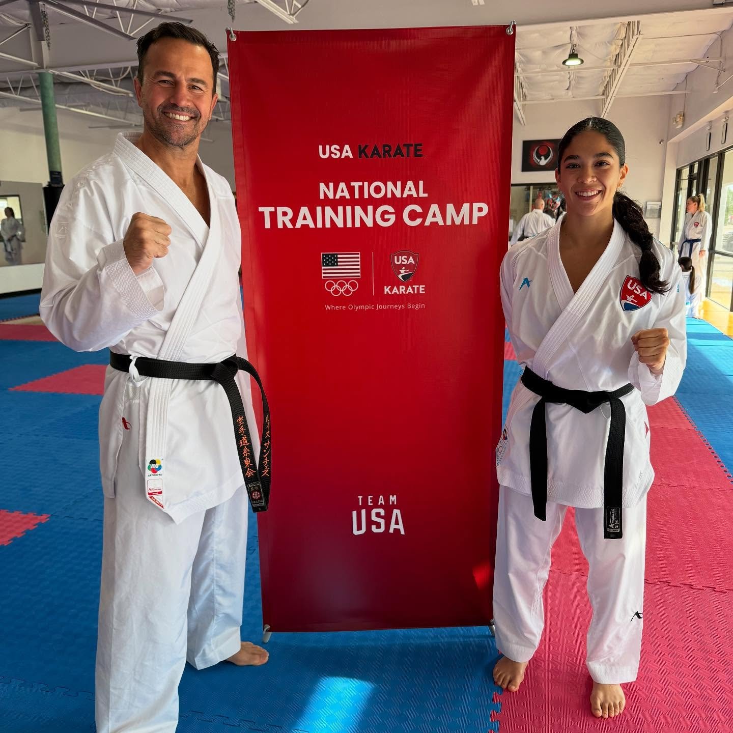 Sensei Sofia is putting in the work as she prepares for the Senior Pan-American Championships in Mexico 🇲🇽. It was an incredible 3-day training camp in Texas with @usakarate . USHA 🇺🇸👊🏼