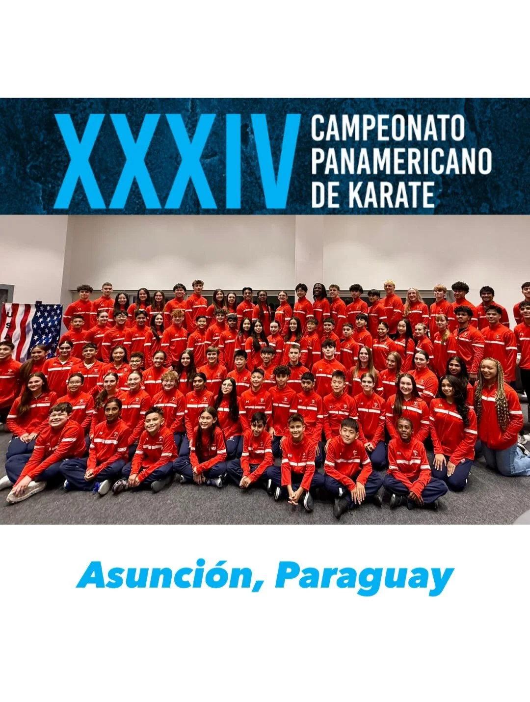 PANAMERICANS 🇵🇾 2025 

Tomorrow is the first day of competition at the Panamerican Championships in Paraguay! 🇵🇾🥋

We want to wish the best of luck to our amazing athletes: 
Isabella Sanchez 
Israel Rodriguez
Mauricio Flores
Milan Delfino

We ar