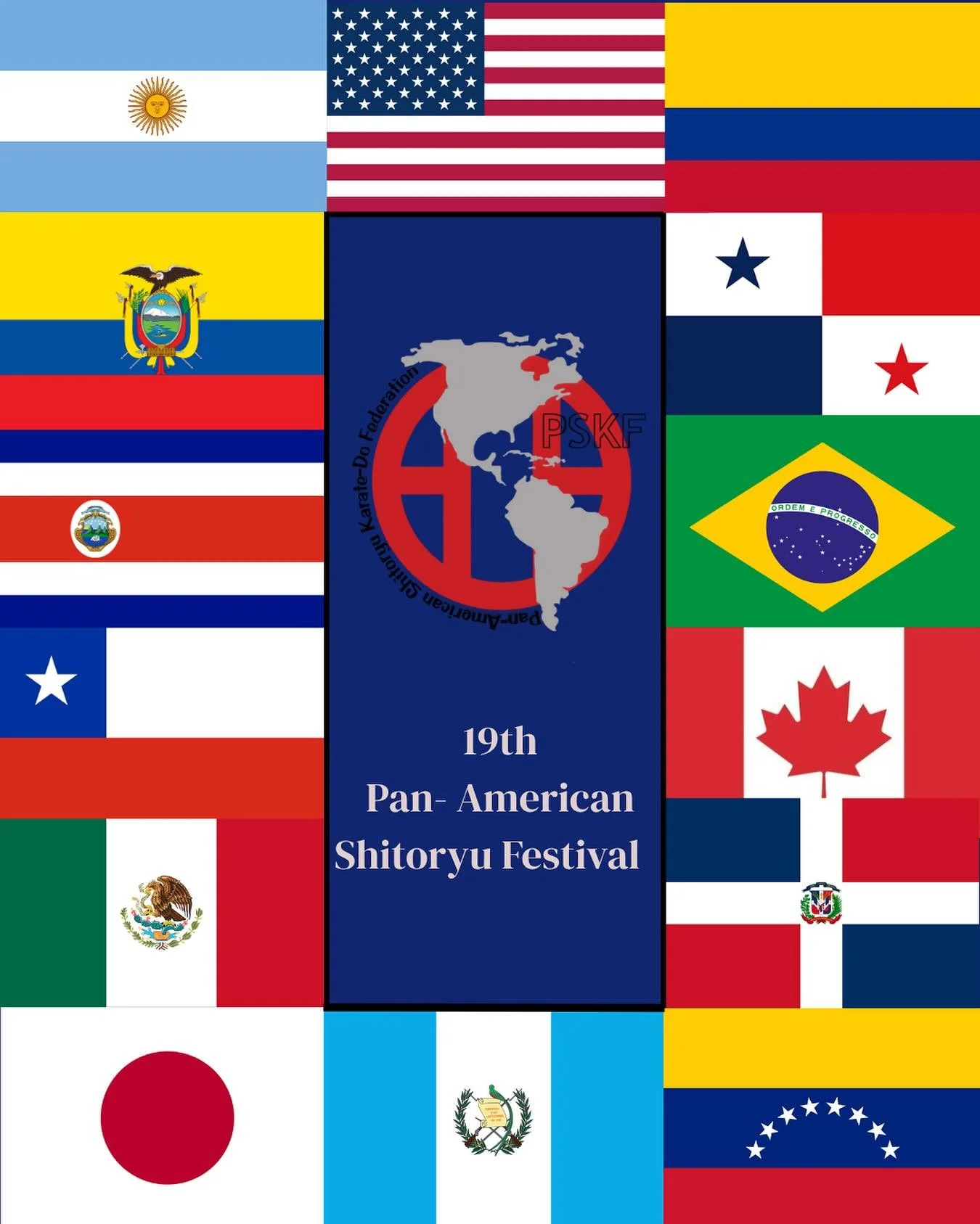 14 COUNTRIES CONFIRMED 🌎 
PAN- AMERICAN SHITORYU FESTIVAL NOV 7 8 9

SAVE THE DATE!

All the info at: https://thepskf2025.squarespace.com