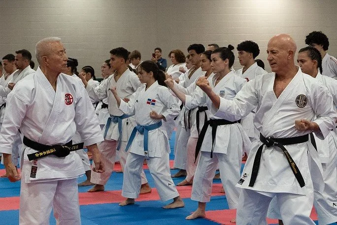 WSKF Technical Seminar 🥋
An incredible weekend training with Hanshi Shoko Sato (9th Dan, President of the Panamerican Shitokai Federation) and Kyoshi Allen Tanzadeh (8th Dan, General Secretary of the Panamerican Shitokai Federation).

Over 100 Shito
