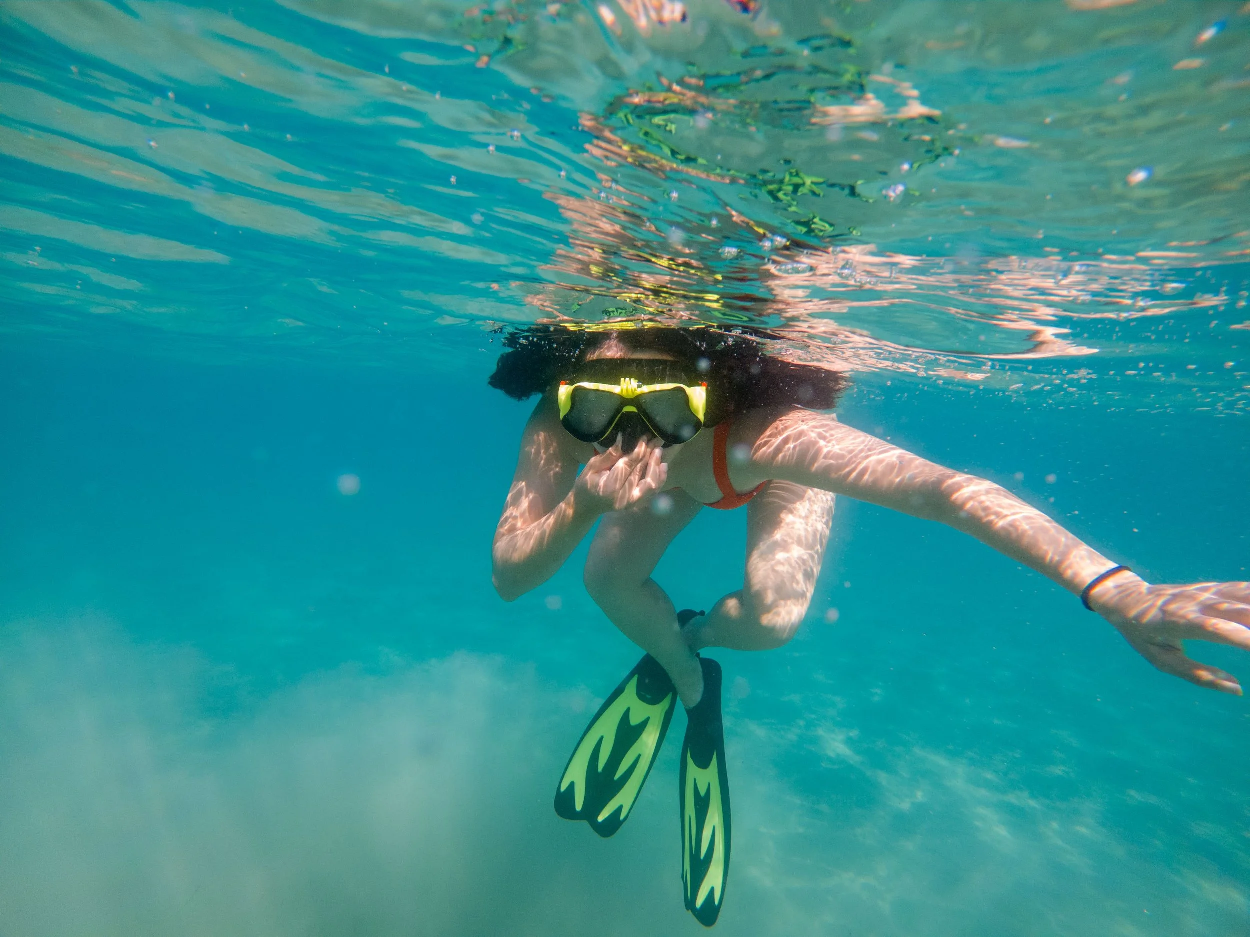 Snorkeling by the Arch Image 3