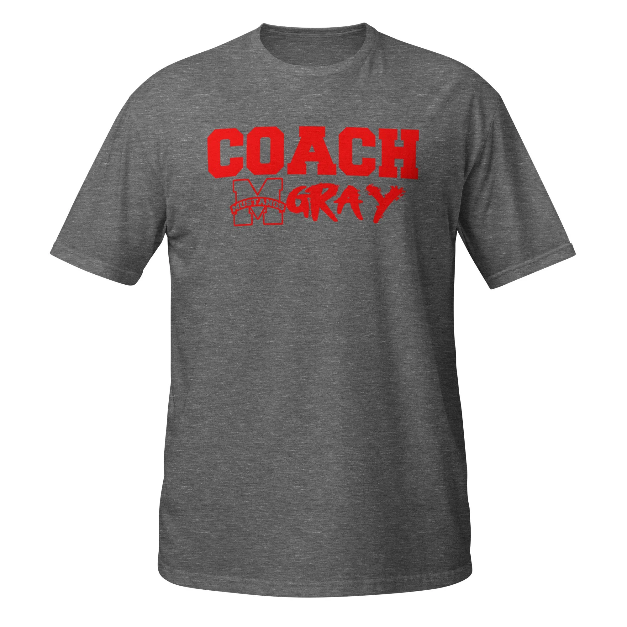 Hit the Weeds! Coach Gray Short-Sleeve Unisex T-Shirt