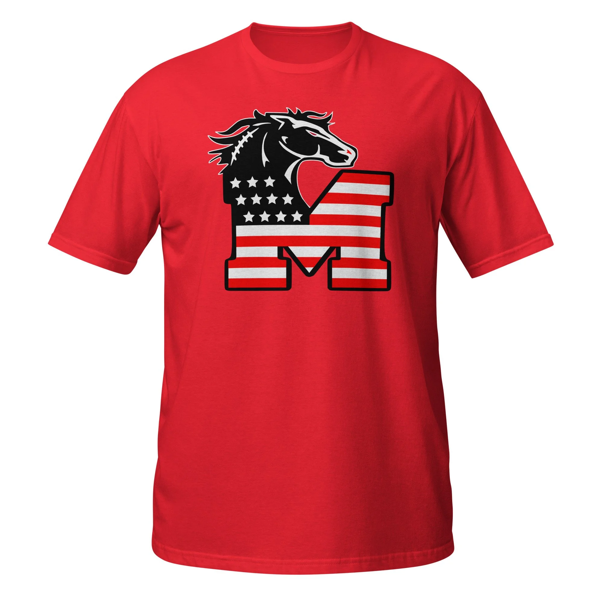 Moyski's Flag Red Short-Sleeve Unisex T-Shirt