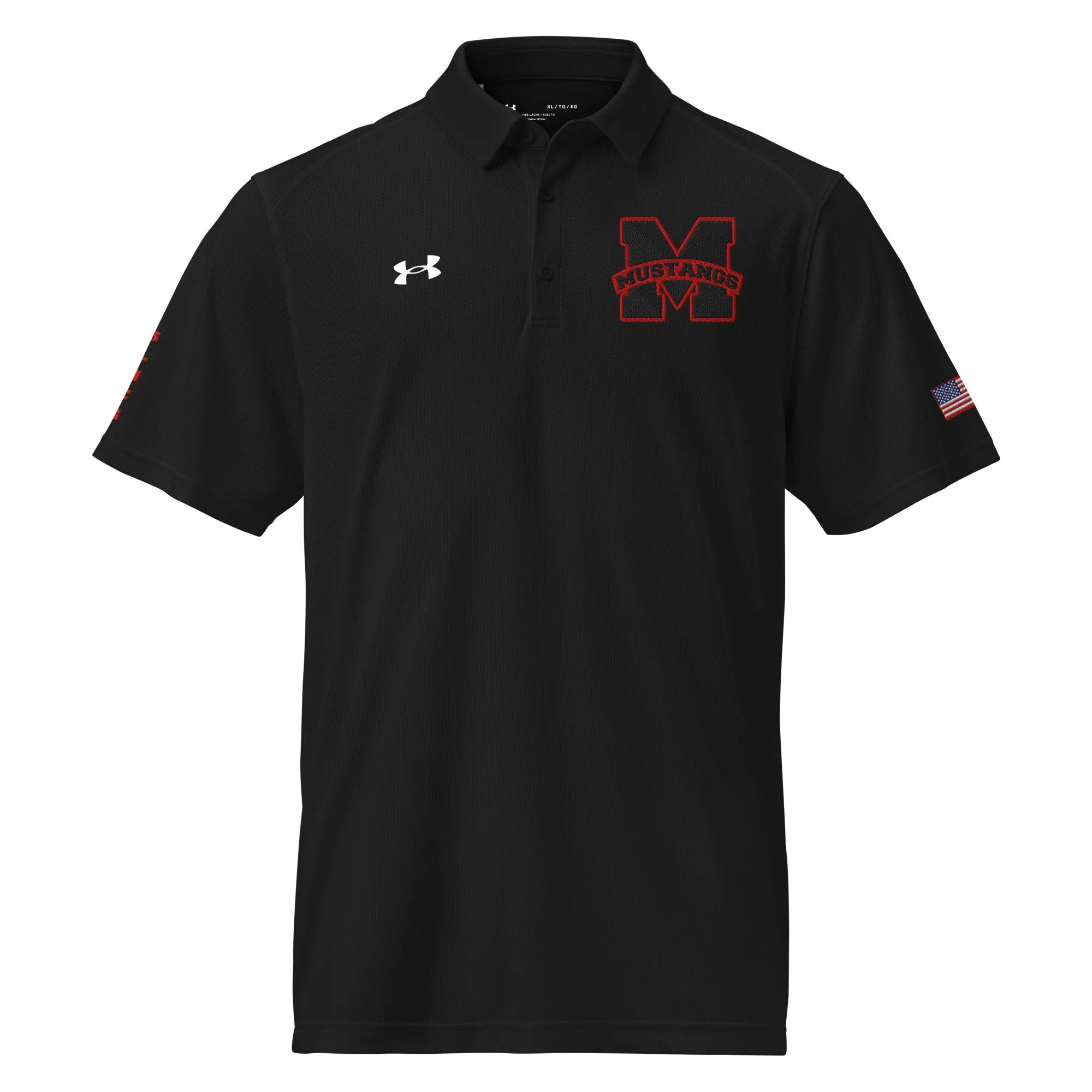 JV Black Coaches Under Armour® men's polo