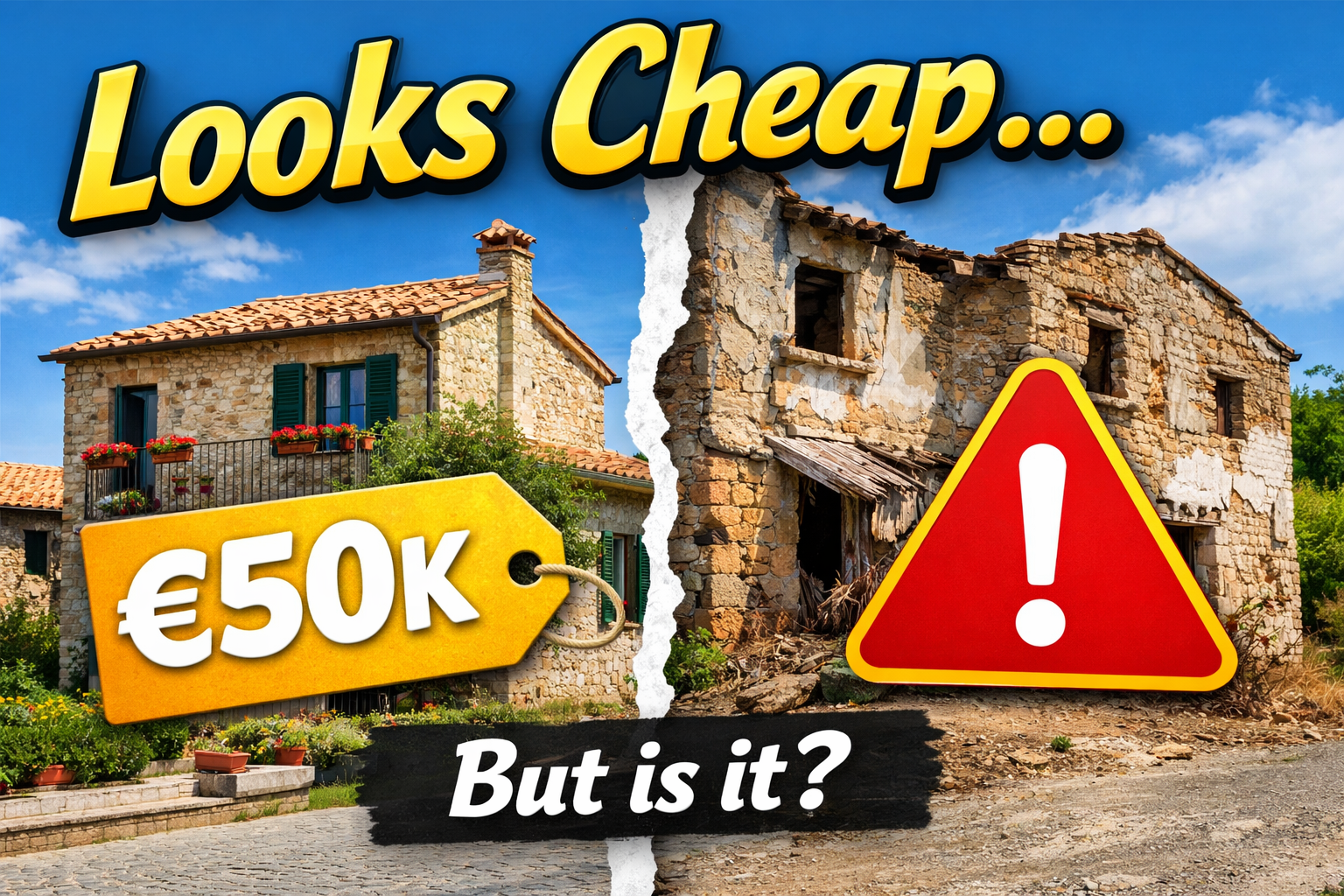 Why Italian Property Looks So Cheap (And When It’s A Trap)
