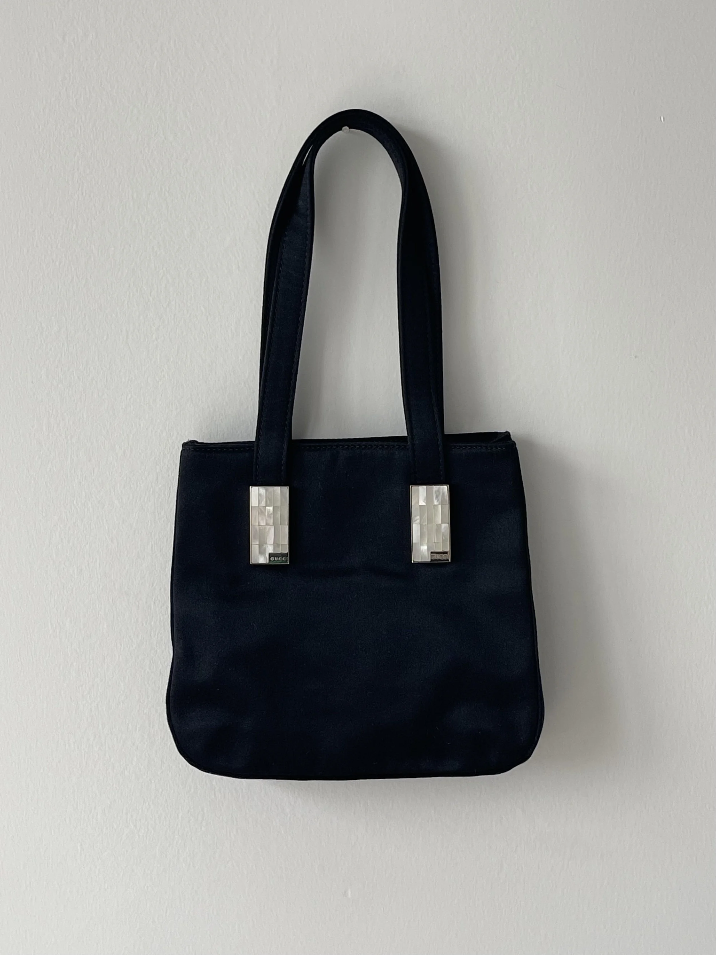 Tom Ford Gucci Silk Mother-of-Pearl Evening Bag