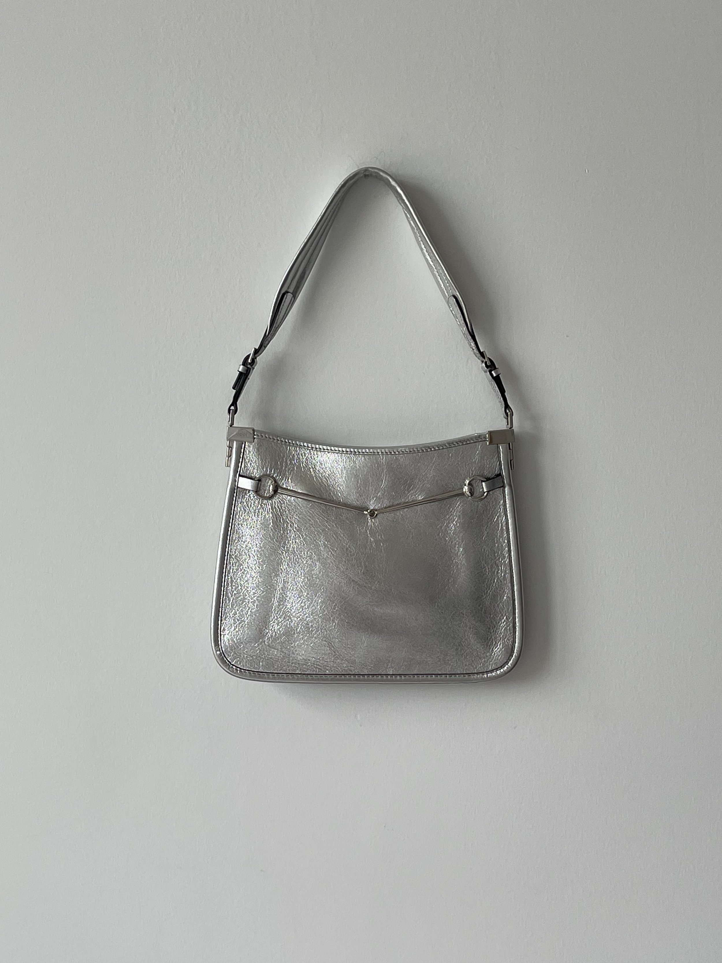 Gucci Silver Horsebit
