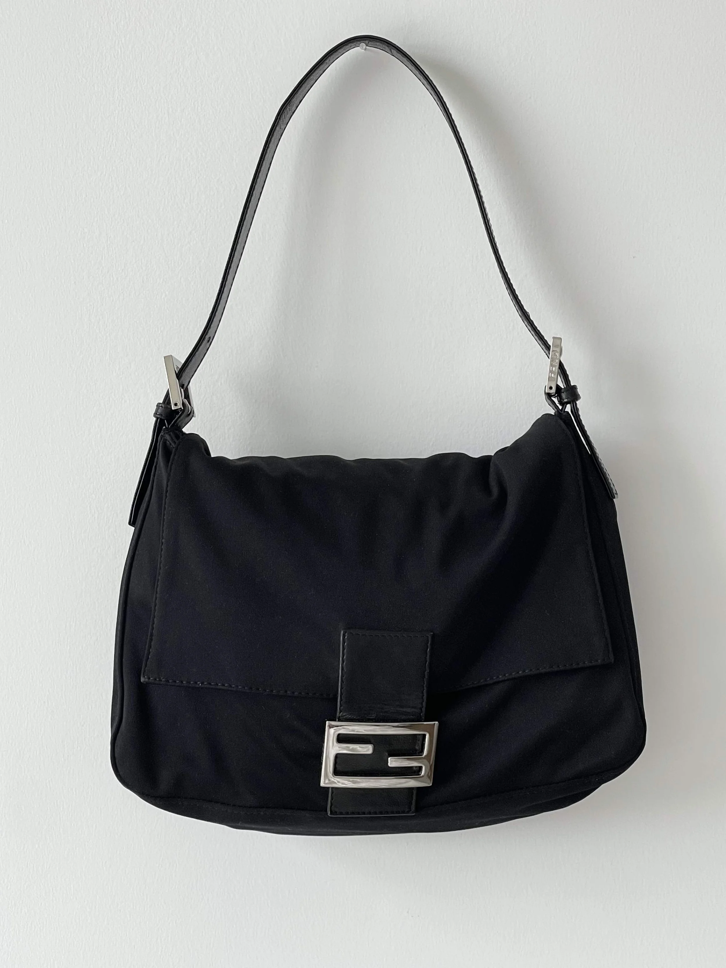 Fendi Mamma Black Neoprene