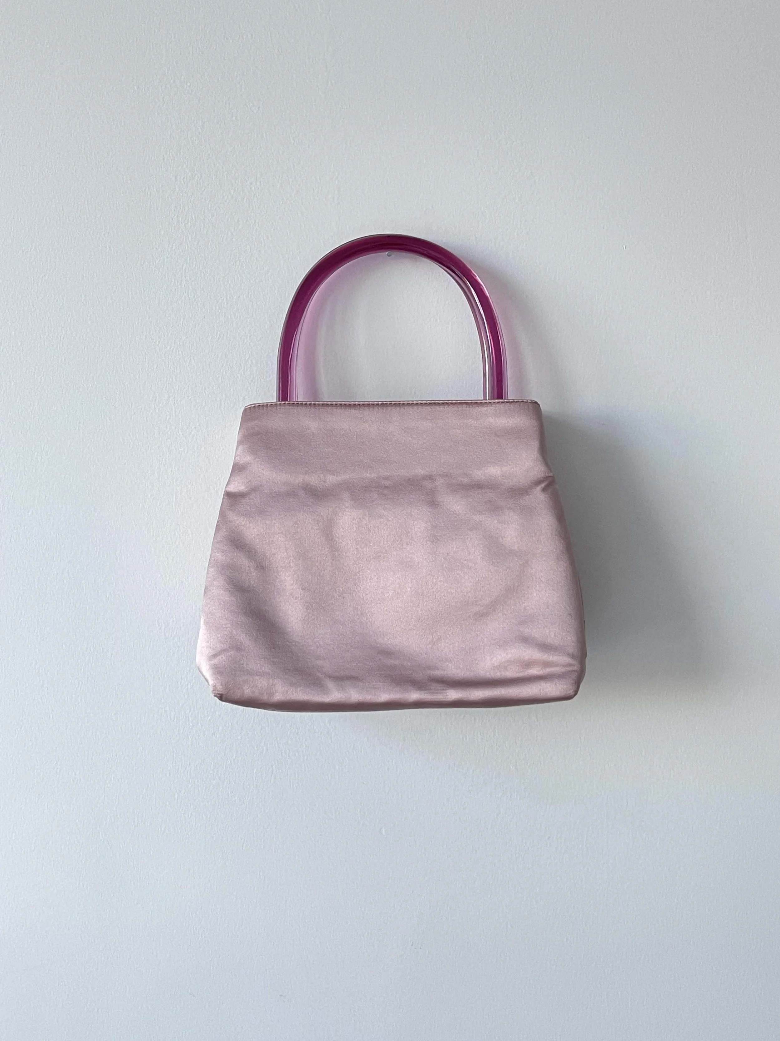 Prada Pink Satin Bag