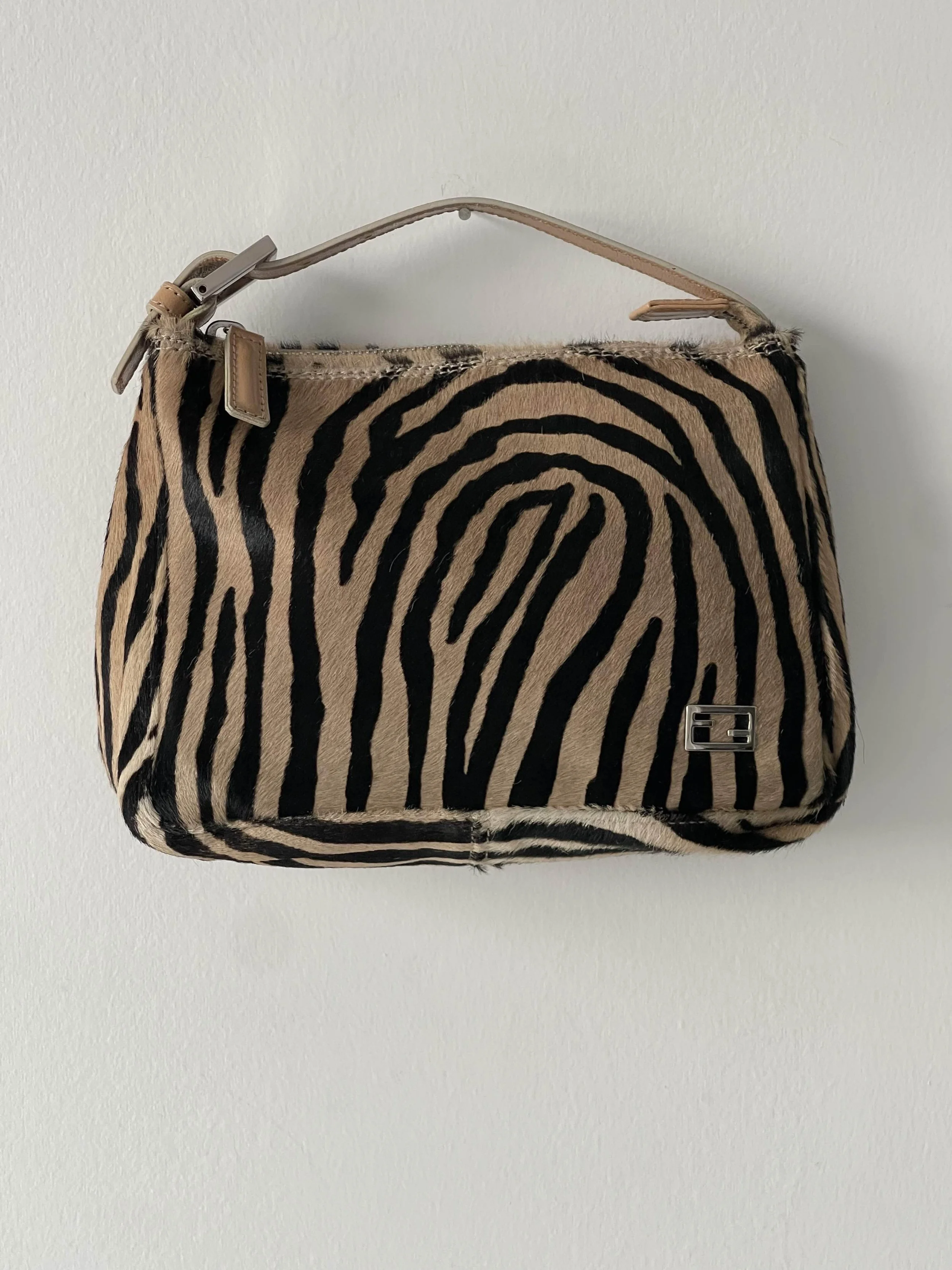 Fendi Ponyhair Tiger Pochette