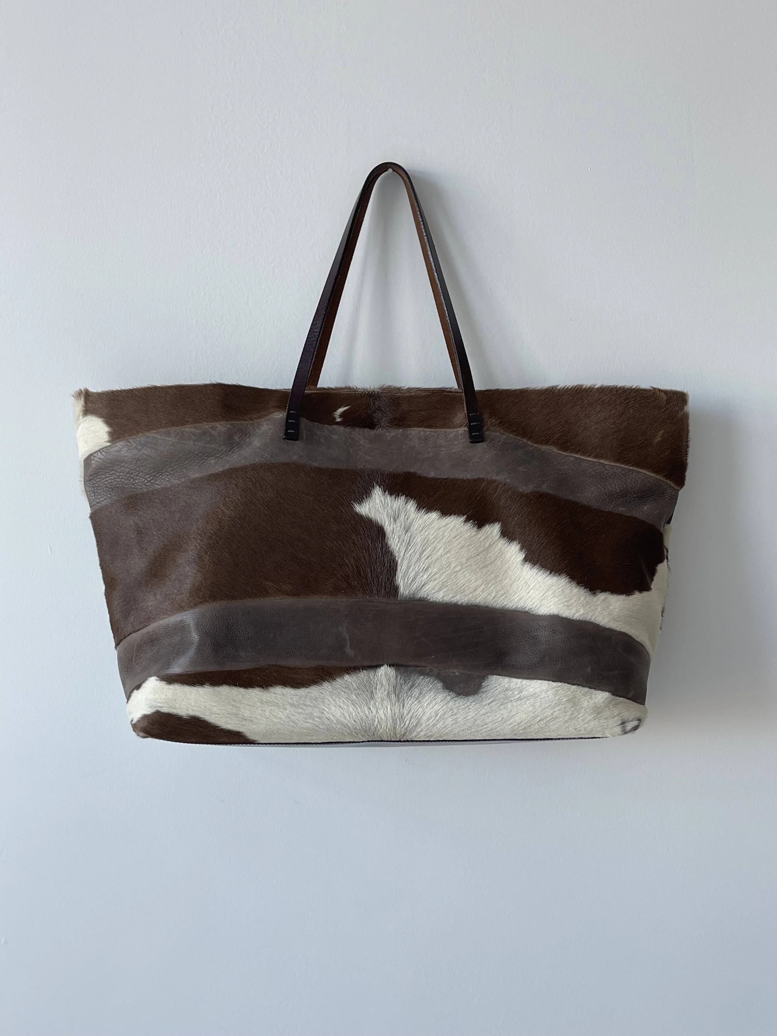 Fendi Ponyhair Cow Print Tote