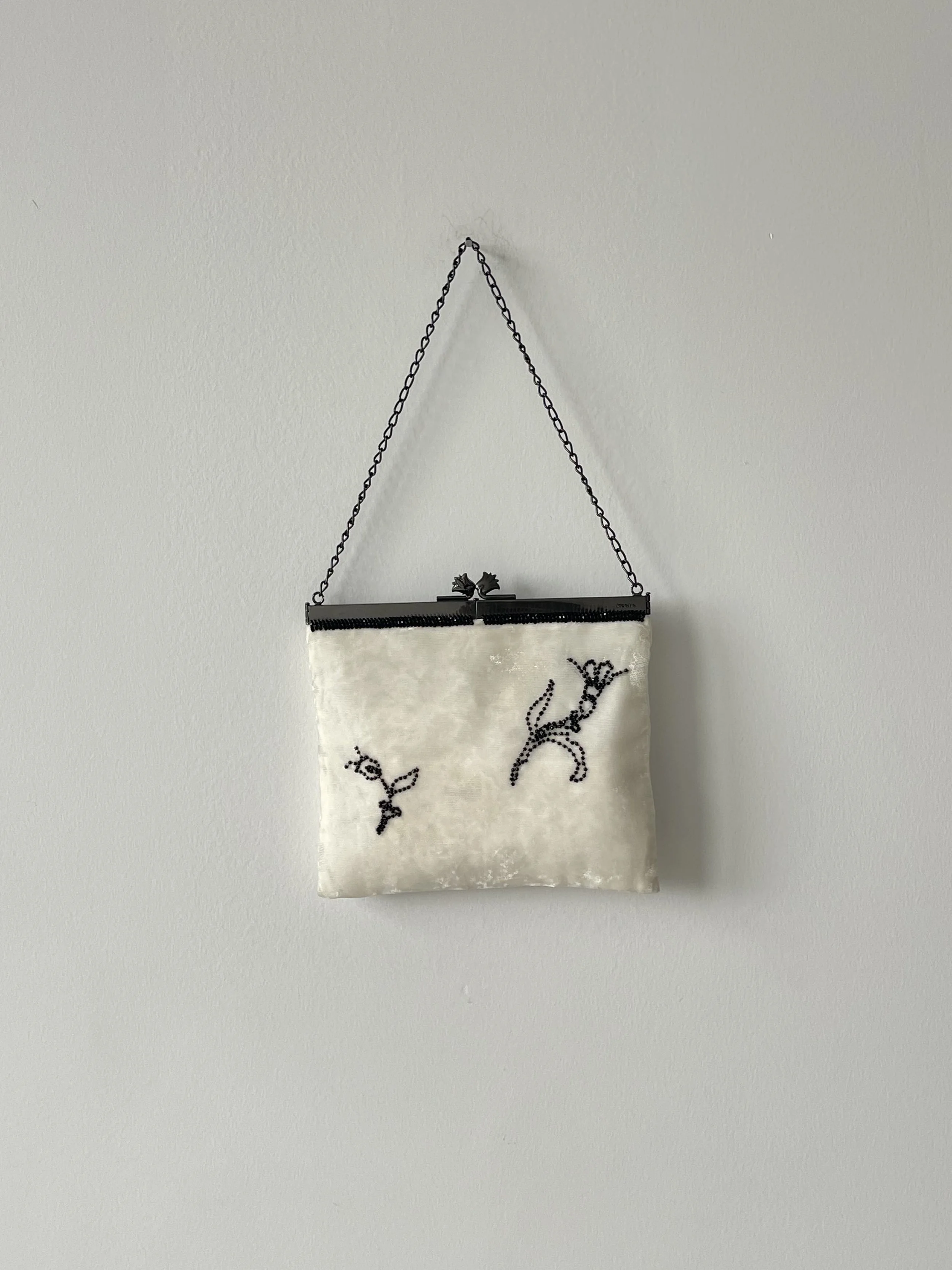 F/W 1997 Prada Velvet Beaded Evening Bag