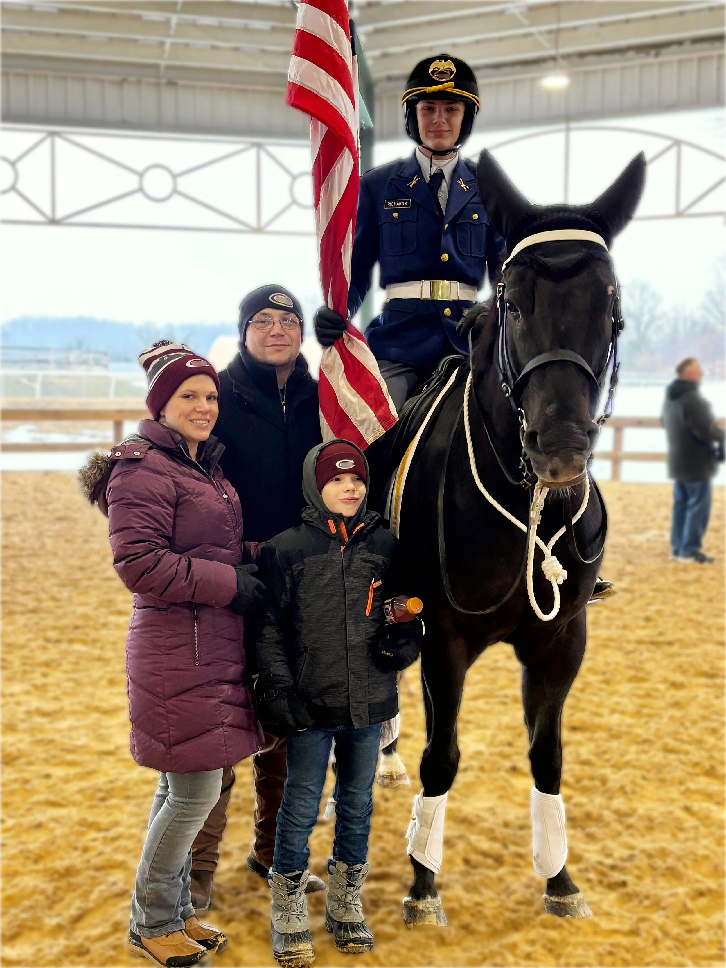 Tristan Ridge Ranch Beer Steer Team