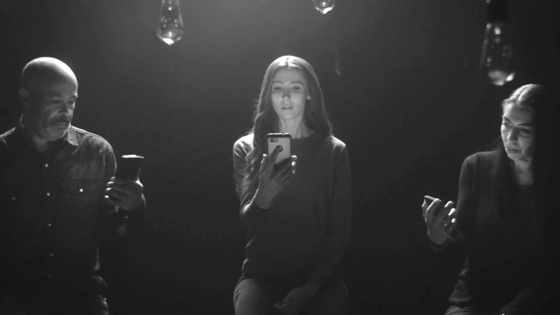 Corporate video production interview lighting setup in Leeds studio