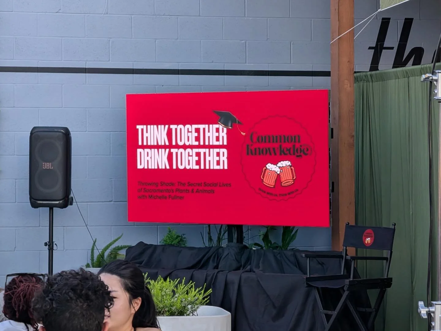 Learning, but make it a night out.

We partnered with @cklectures to support a lecture-style event that turns bars into classrooms (with better drinks).

Always a win getting to support local businesses building something great.

Audio. Visual. Done 