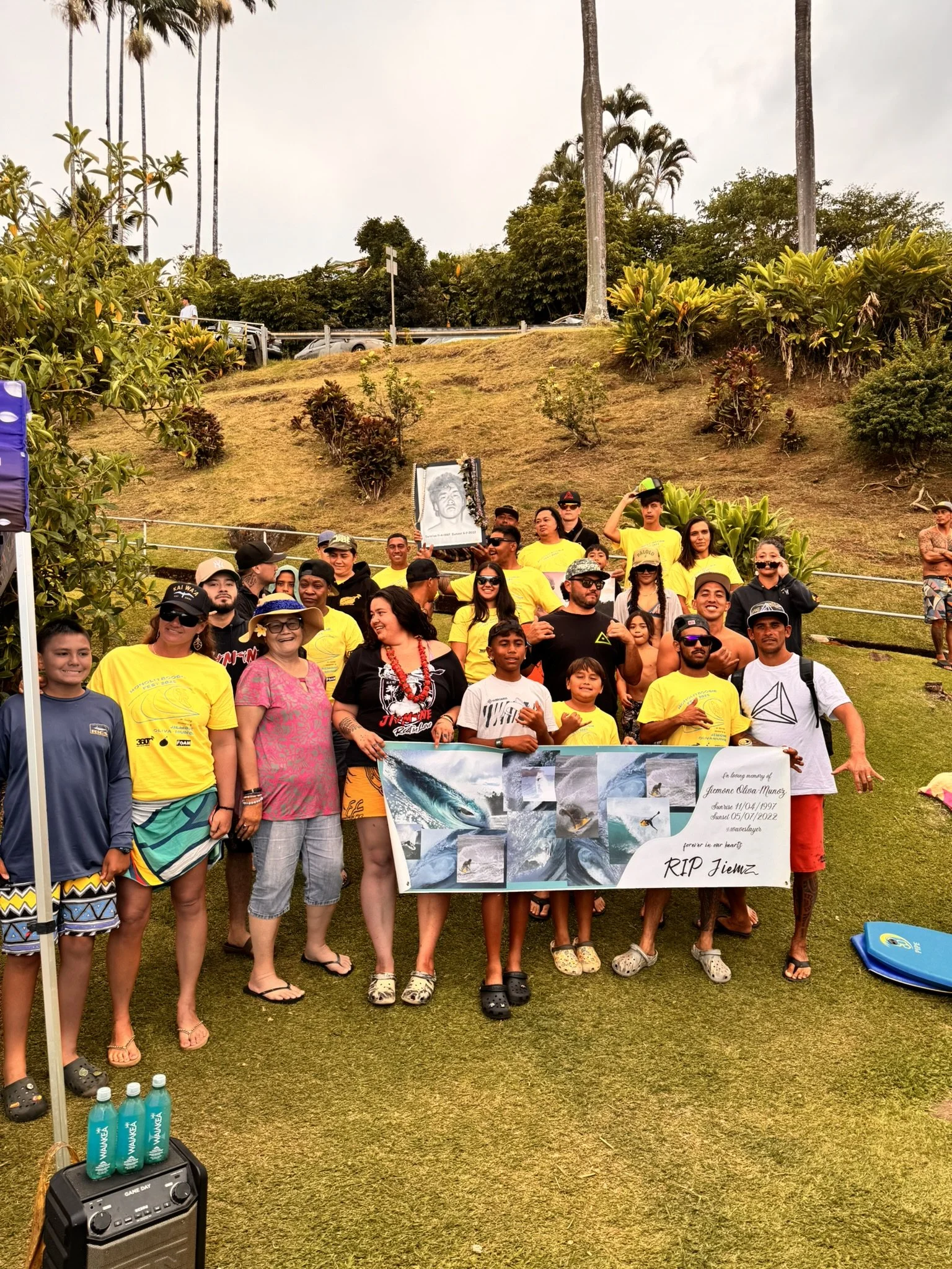 The first 360Hilo Honoliʻi Boogie Fest, in memory of Jiemone Oliva-Munoz held on February 22, 2025 at Honoliʻi Paka