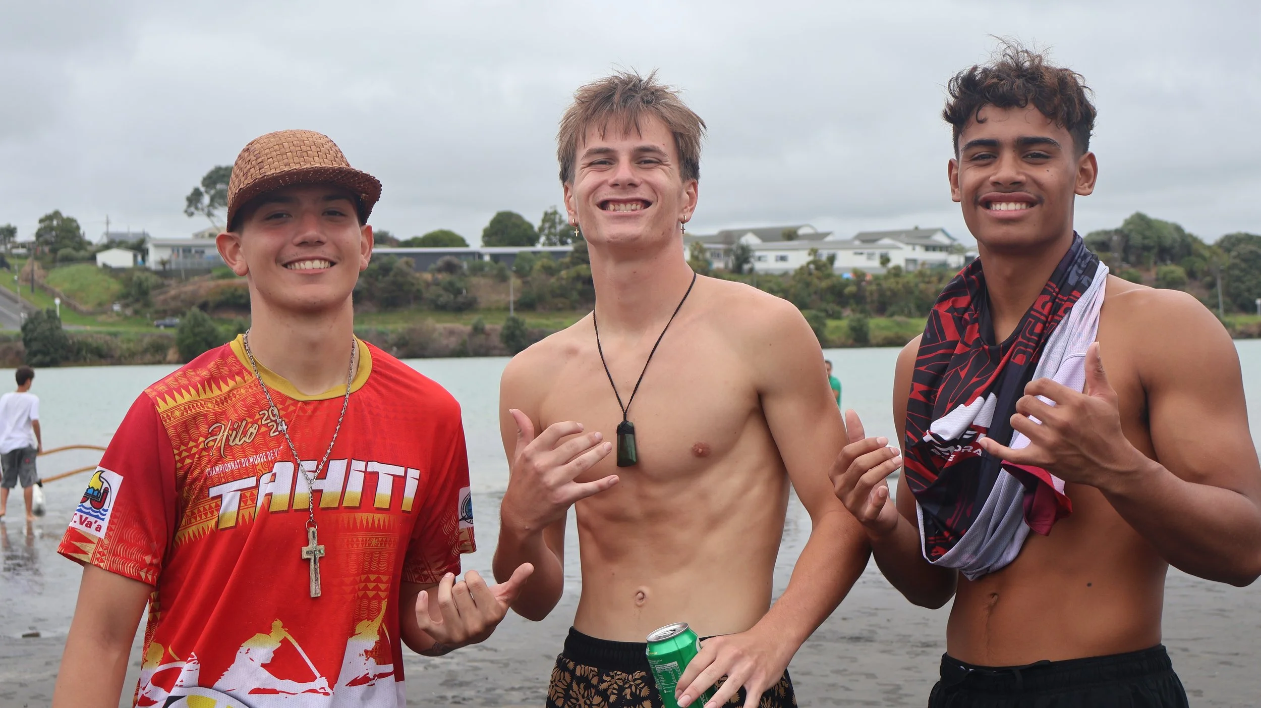 Joining aunty Lana Hartstone and her paddlers on the Whaingaroa in Raglan