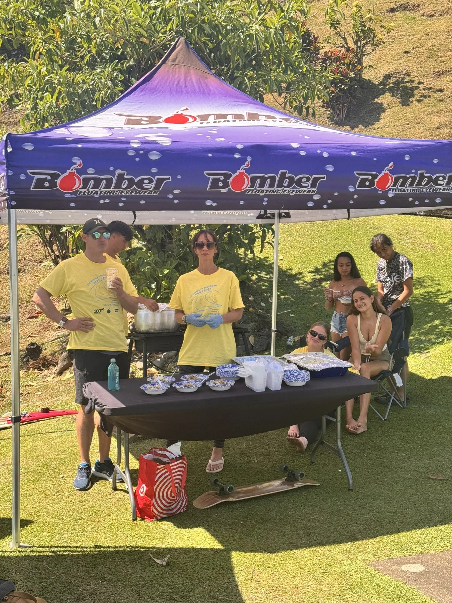 The first 360Hilo Honoliʻi Boogie Fest, in memory of Jiemone Oliva-Munoz held on February 22, 2025 at Honoliʻi Paka