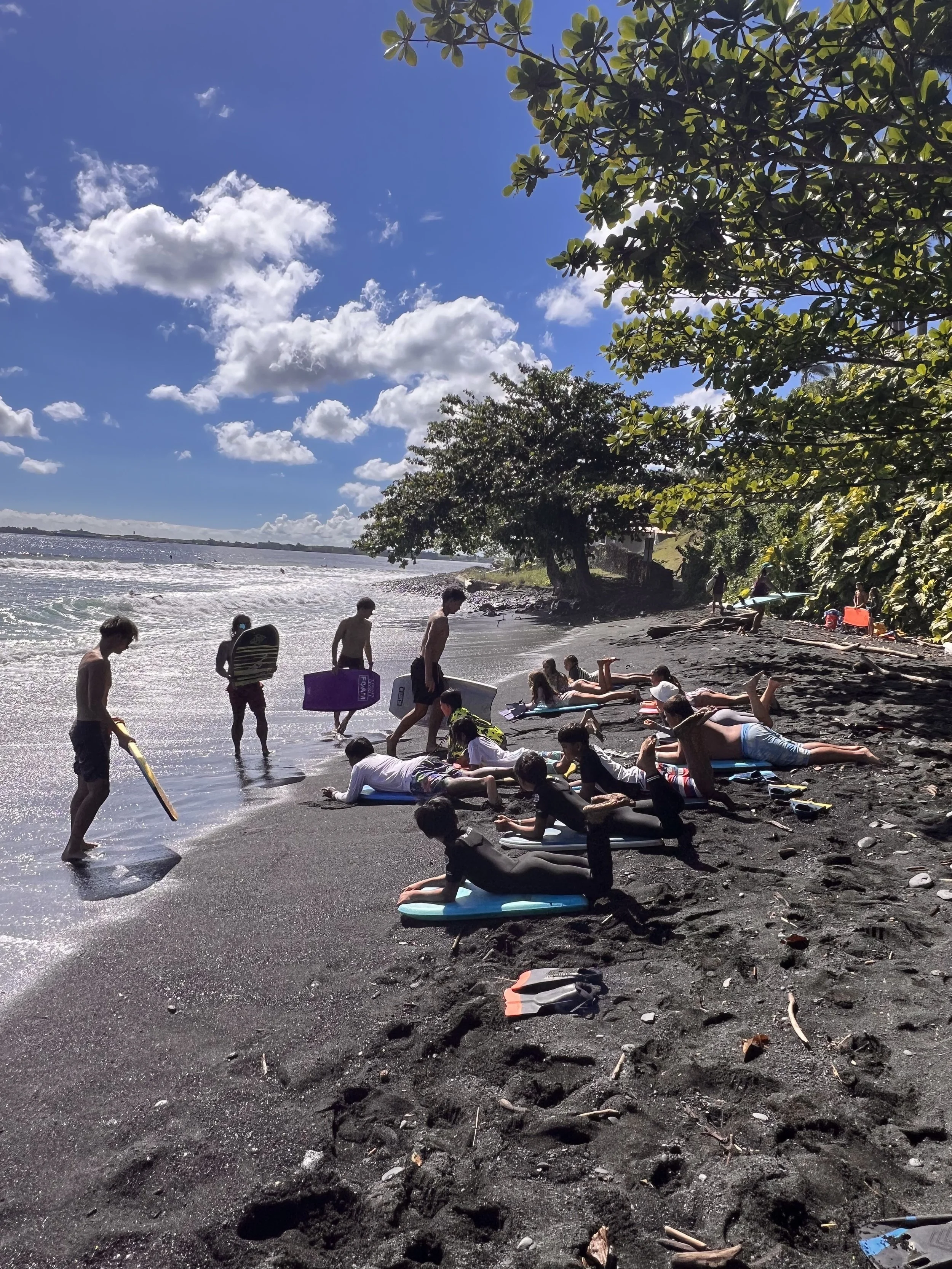 The 2nd Annual 2025 360Hilo Keiki Bodyboarding Clinic held on October 11, 2025 at Honoliʻi Paka in partnership with KS Kaiāulu
