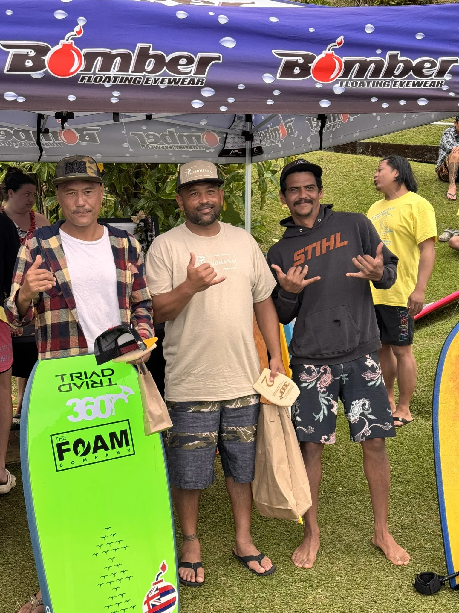 The first 360Hilo Honoliʻi Boogie Fest, in memory of Jiemone Oliva-Munoz held on February 22, 2025 at Honoliʻi Paka