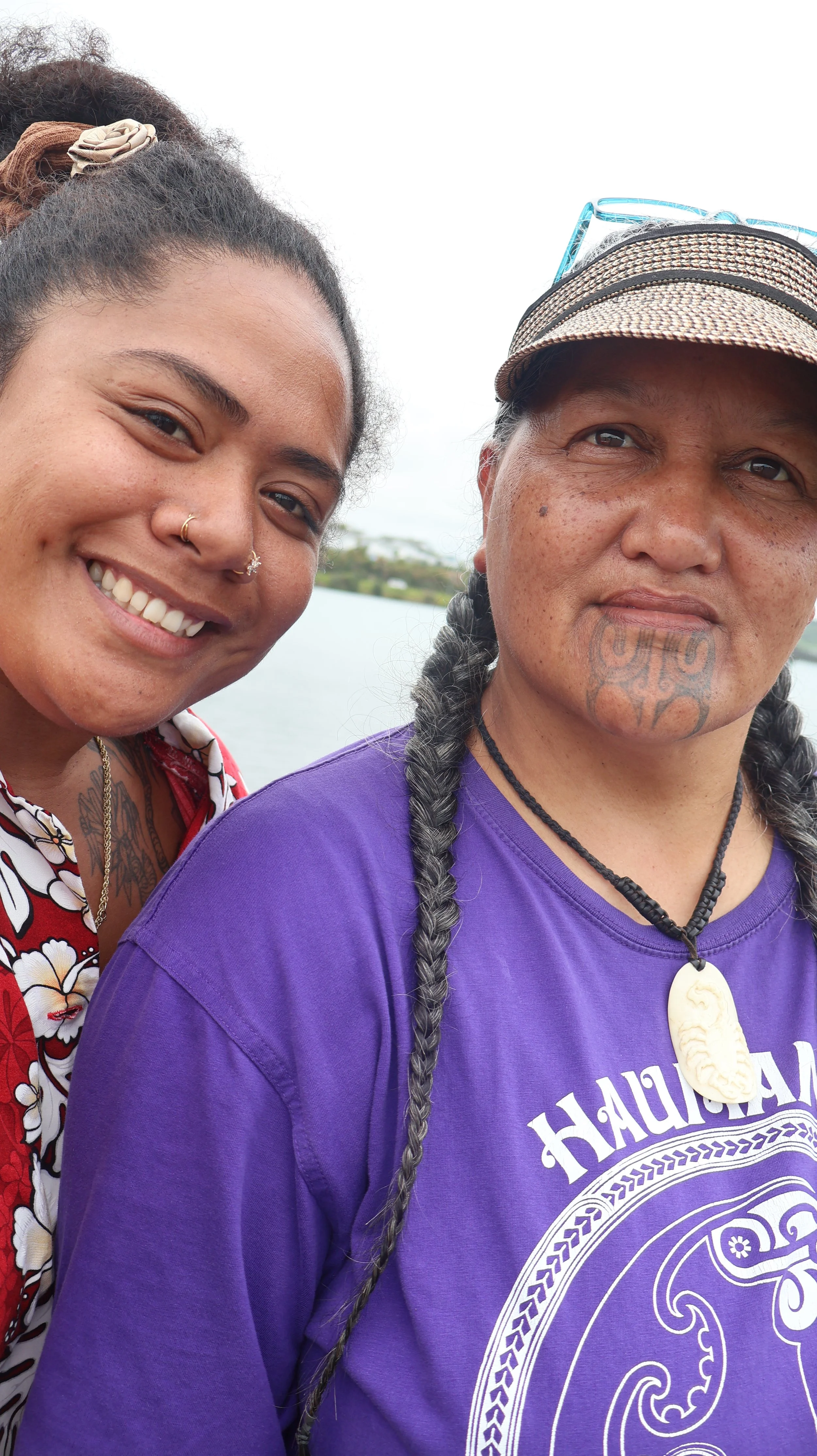 Joining aunty Lana Hartstone and her paddlers on the Whaingaroa in Raglan