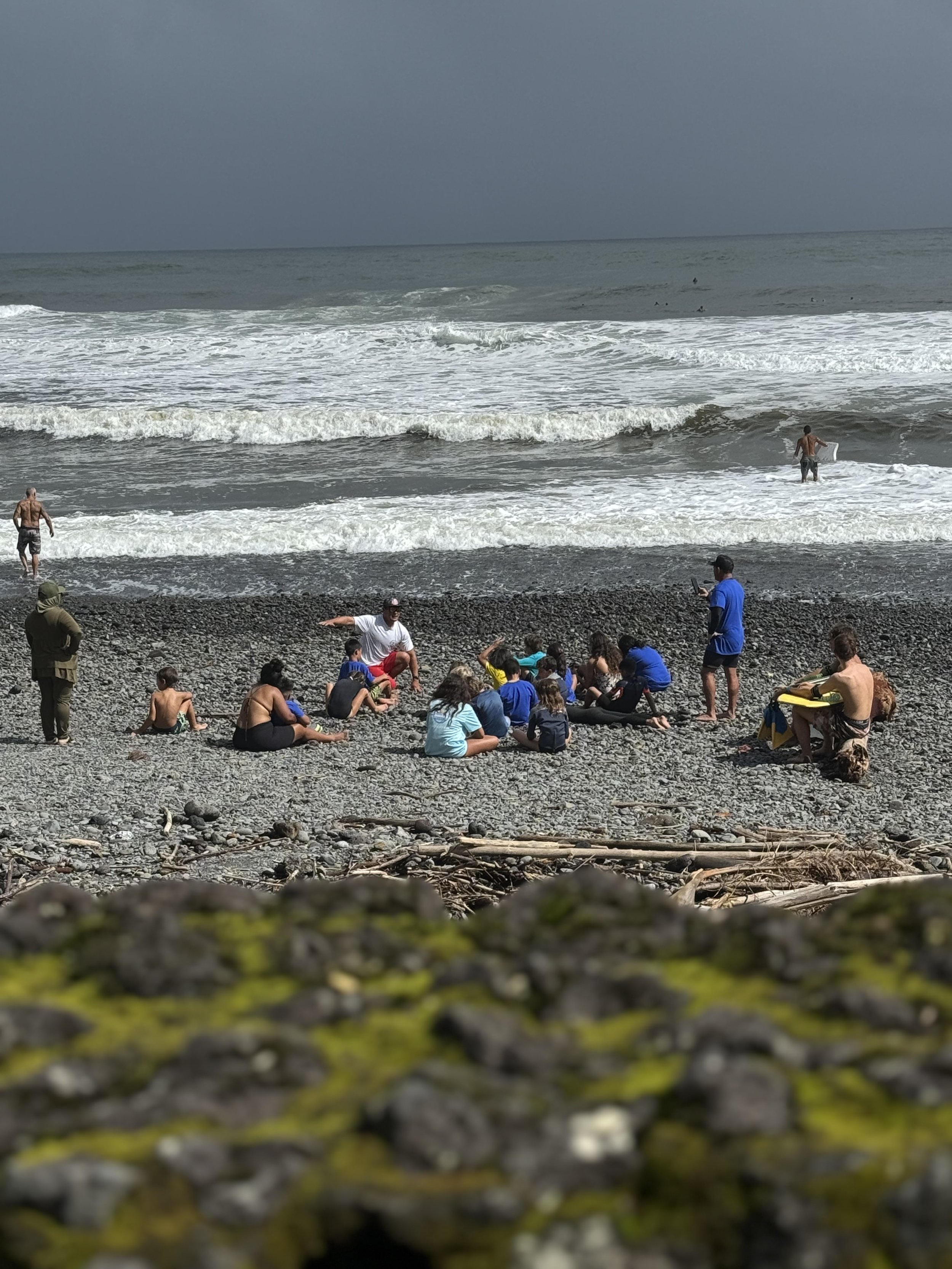 The beginning of our partnership with KS Kaiāulu and our very first 360Hilo Keiki Bodyboarding Clinic held on November 16, 2024 at Honoliʻi Paka