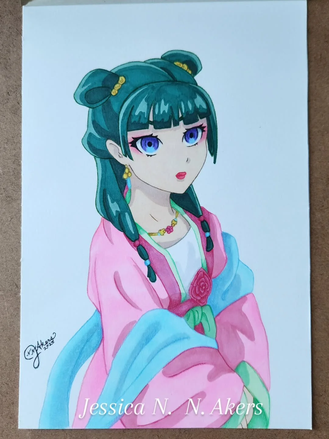 Moa Moa - Apothecary Diaries
.
.
.
#jnnakers #jessicannakers #jessicaakers #art #artist #artwork #drawing #sketch #painting #illustration #illustrator #multimedia #multimediaart #multimediaartist #alcoholmarkers #ohuhu #ohuhumarkers #colorpencil #pri