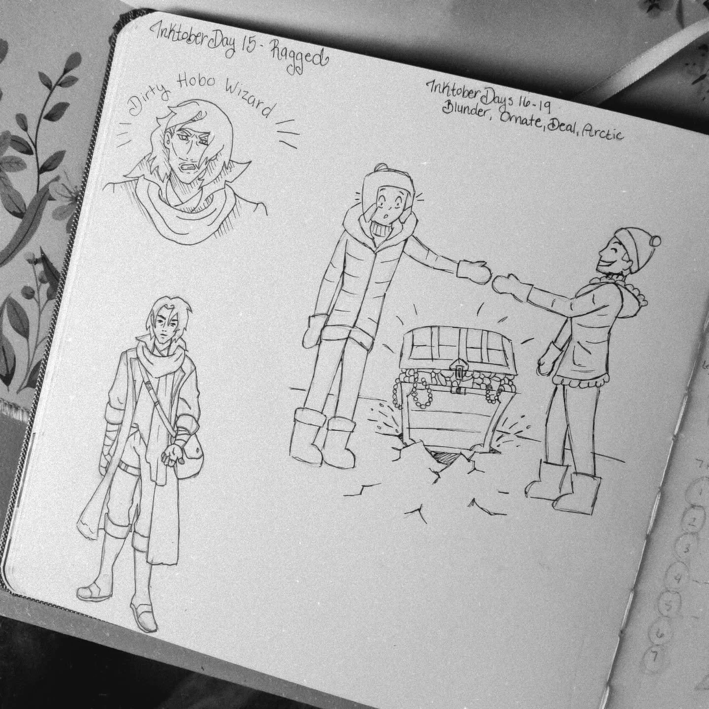 Inktober Days 15 through 19
.
.
.
#inktober #inktober2025 #drawing #sketch #art #artchallenge