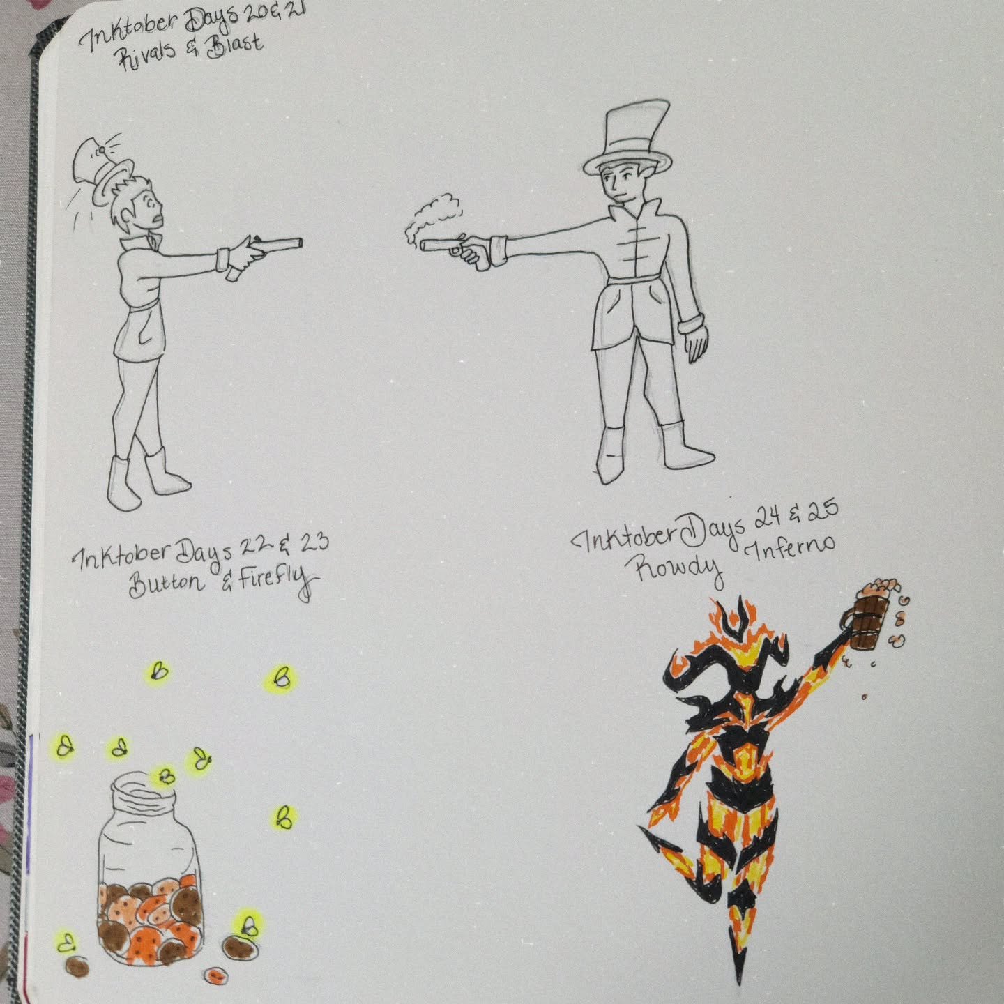 Inktober Days 20 through 25.
.
.
.
#inktober #inktober2025 #drawing #sketch #art #artchallenge