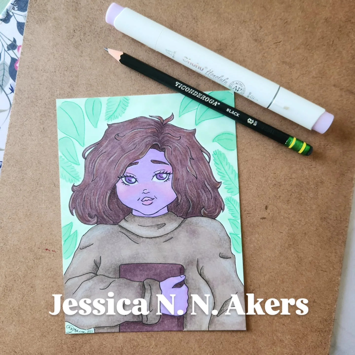 Just finished reading "The Enchanted Greenhouse" By Sarah Beth Durst. So in love with the beautiful world and characters she creates. Had to do a little Terlu fan art. 
.
.
.
#theenchantedgreenhouse #sarahbethdurst #fanart #ohuhumarkers #pr