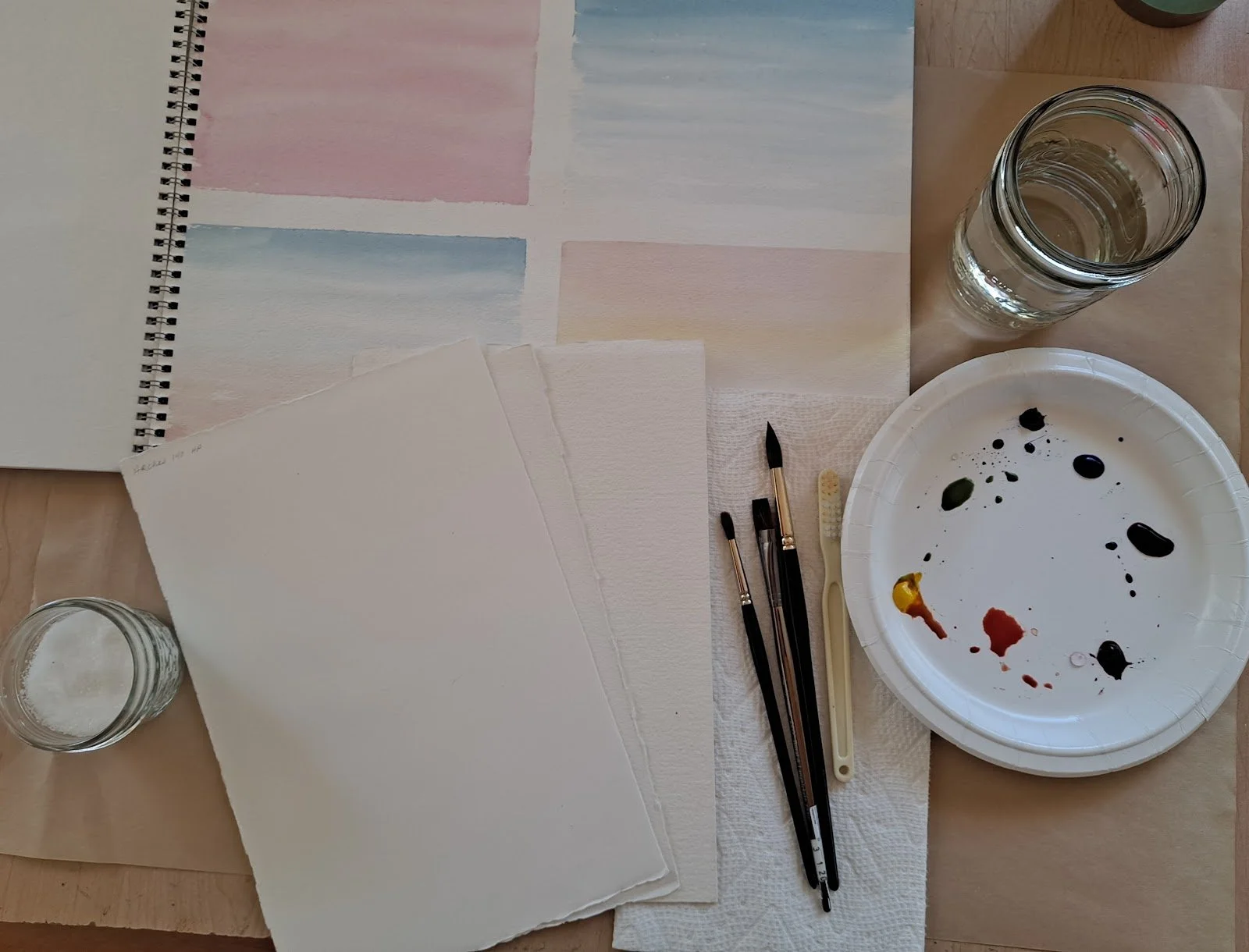 Watercolor Basics (Day 1)