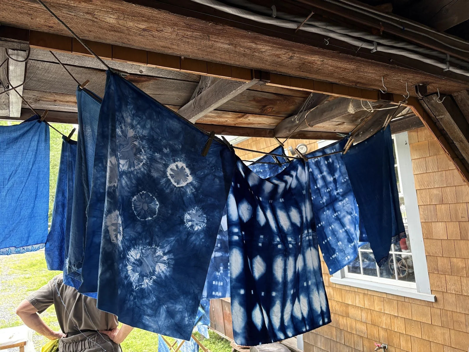 Shibori Cloth Dyeing 