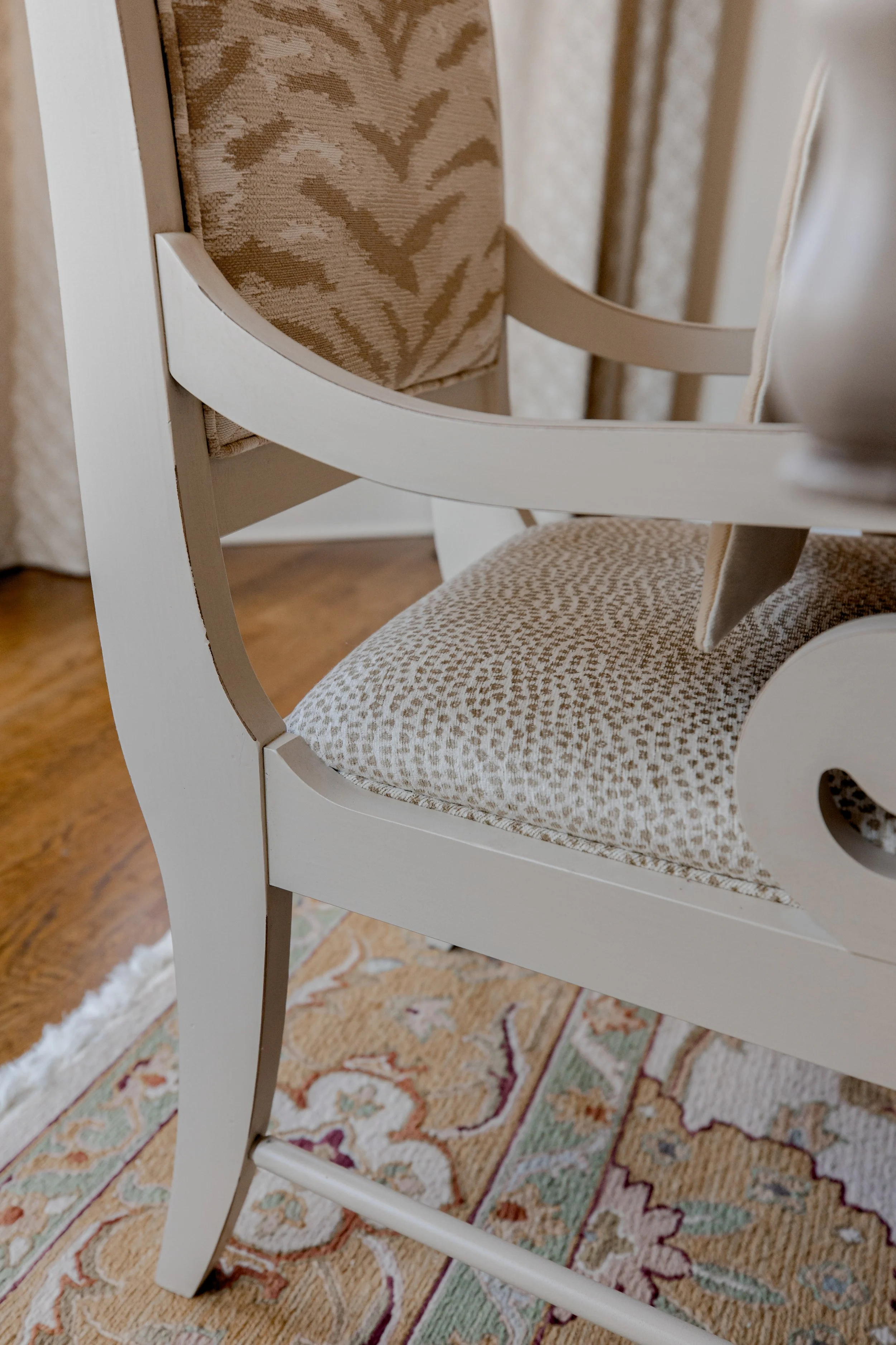 lose-up detail shots by Cossart Design highlight bespoke finishes, custom accents, and layered textures throughout the Steeplechase home. Each vignette emphasizes thoughtful craftsmanship, elevated materials, and unique design elements that make this