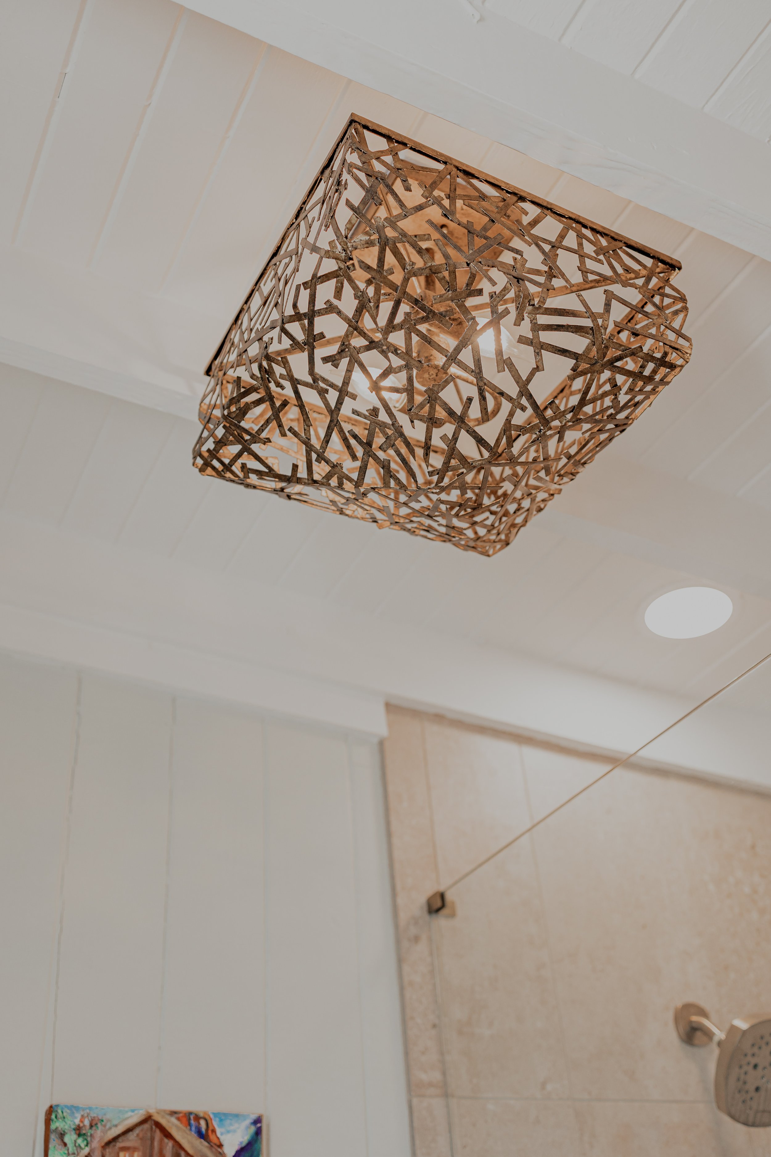 A renovated bathroom at the Gilmer Cottage showcasing clean, modern finishes that complement the home’s timeless charm. Thoughtful design and elevated materials make this space both functional and beautifully styled by Cossart Design.
#BathroomDesign