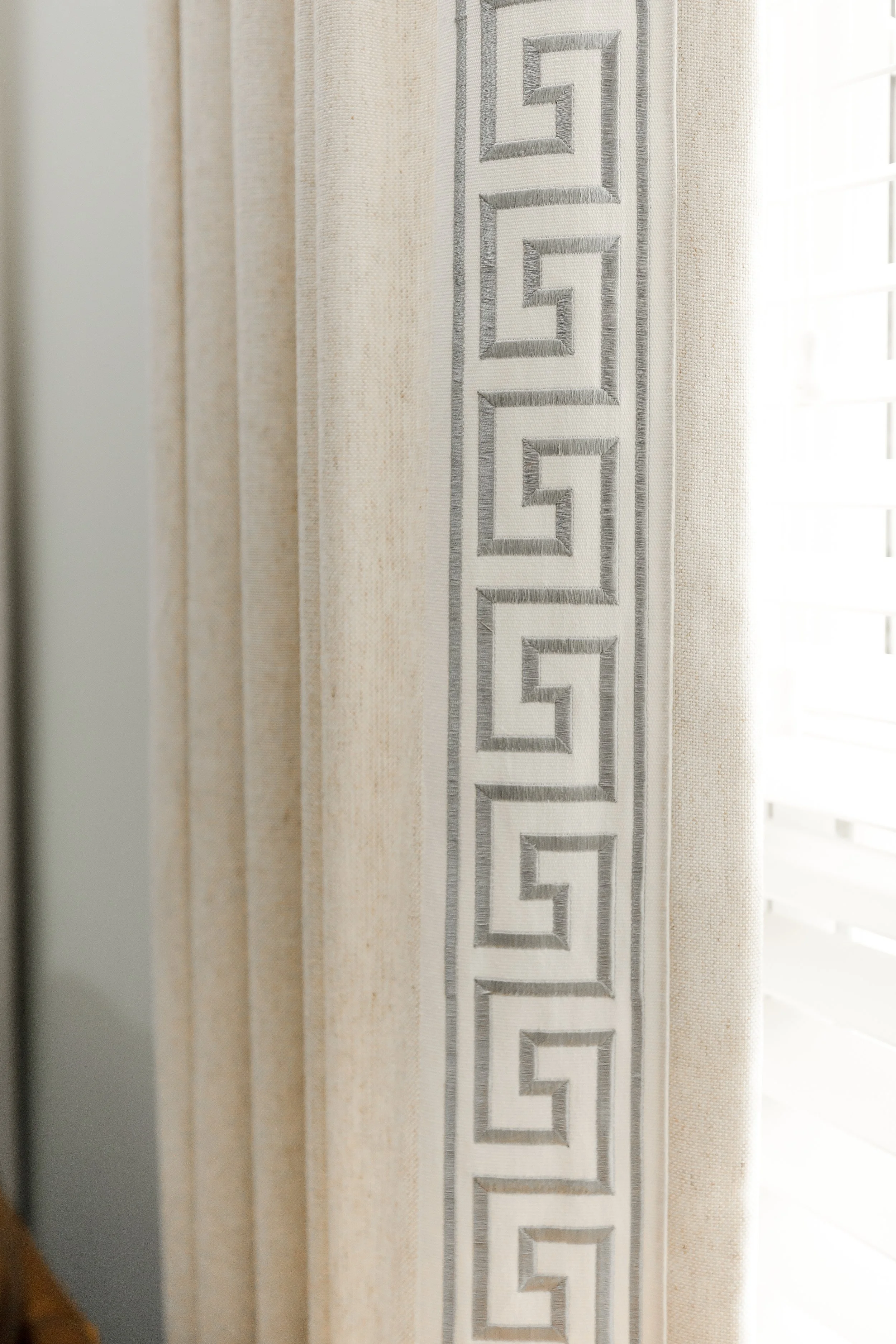 Close-up detail shots from Heron Drive showcase custom finishes, window treatments, furnishings, and carefully curated textures by Cossart Design. Each vignette highlights the craftsmanship, intentional design, and elevated style that define this qui
