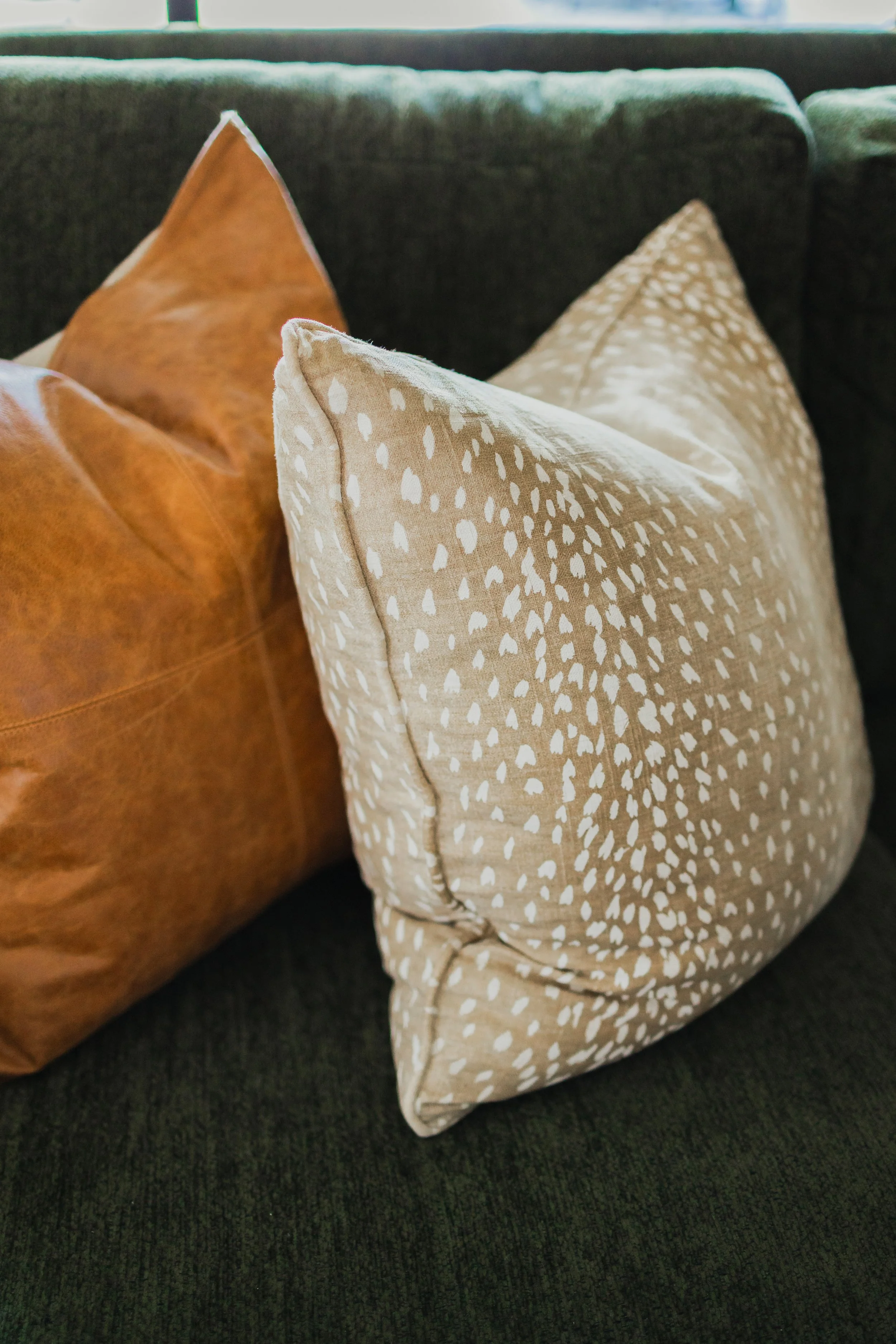 Close-up detail shots from the John Cobb Barndominium by Cossart Design showcase the craftsmanship, textures, and custom finishes that define this elevated hunting lodge-inspired home. From bespoke furnishings and layered textiles to industrial accen