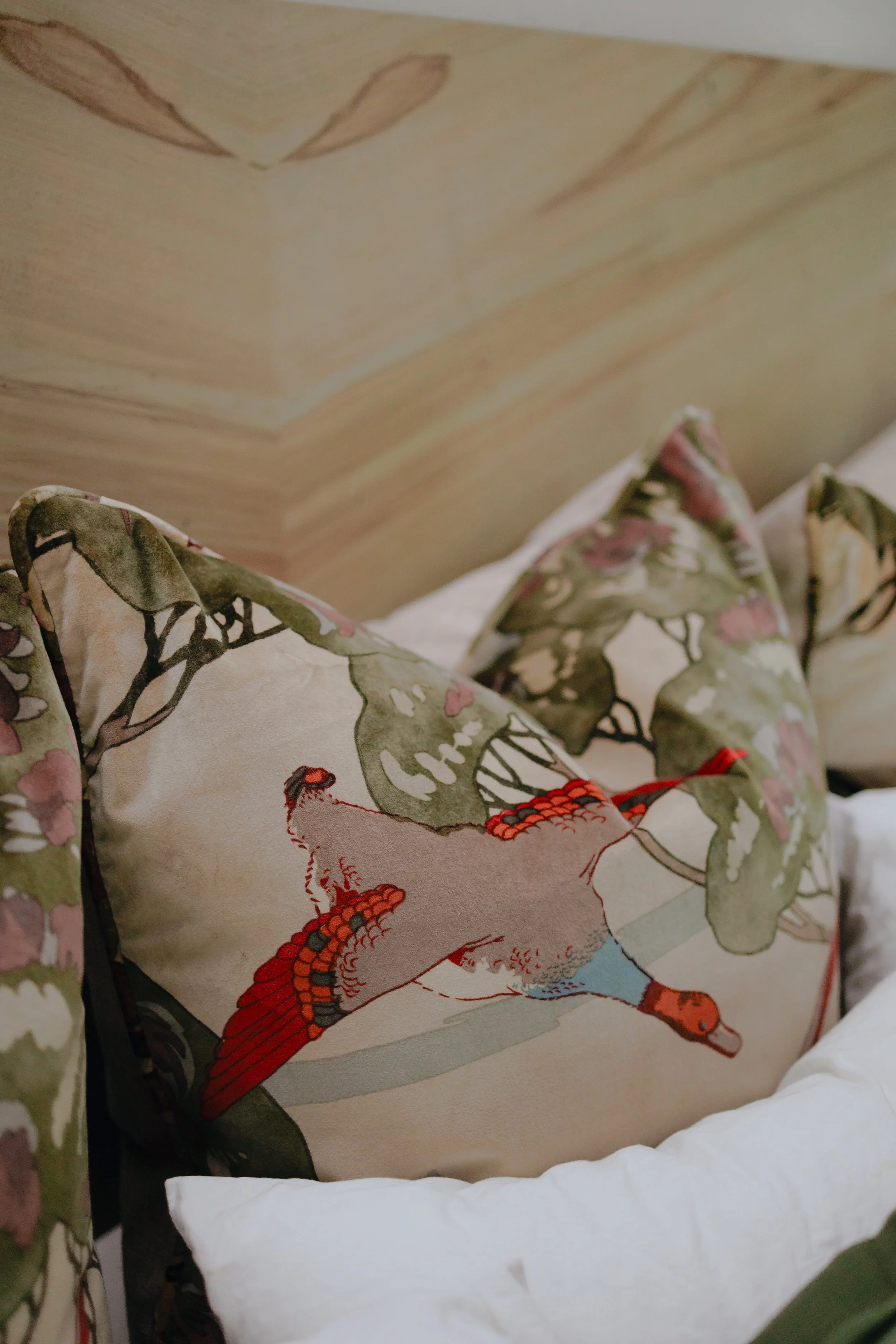 Close-up detail shots from the John Cobb Barndominium by Cossart Design showcase the craftsmanship, textures, and custom finishes that define this elevated hunting lodge-inspired home. From bespoke furnishings and layered textiles to industrial accen